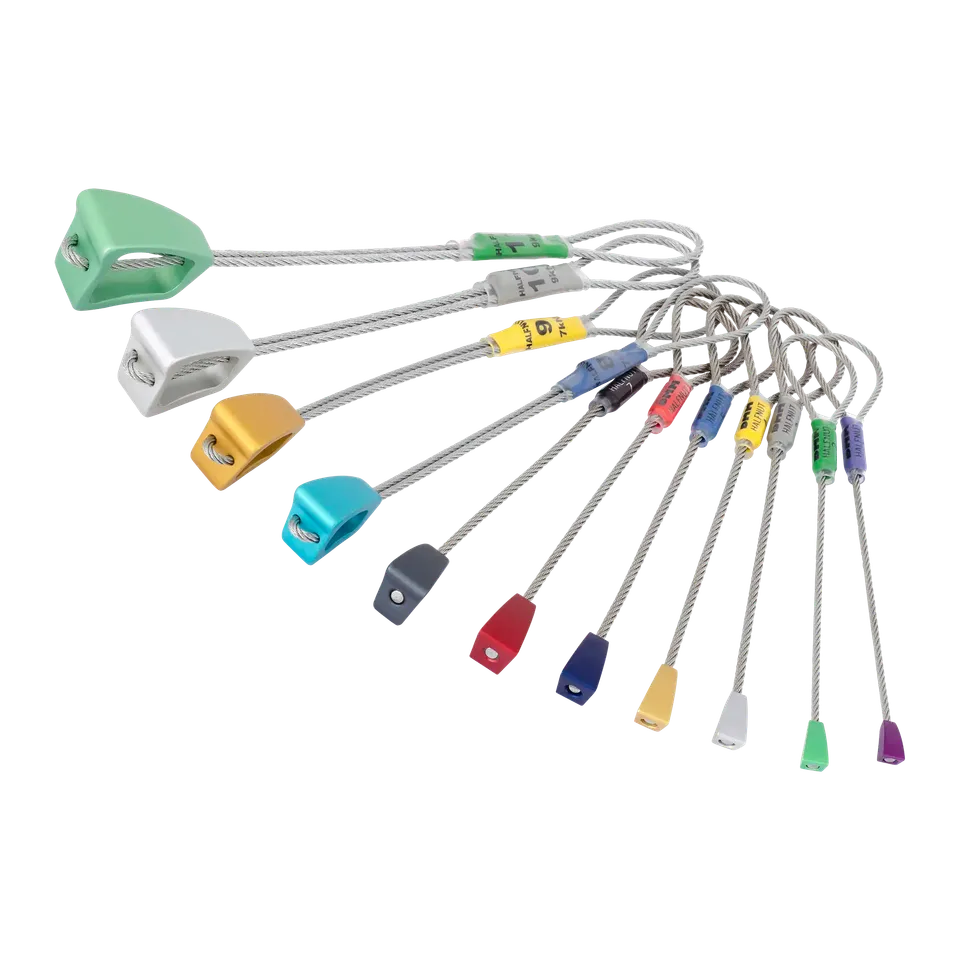 DMM Halfnuts Set 1-11 coinceurs escalade légers colorés