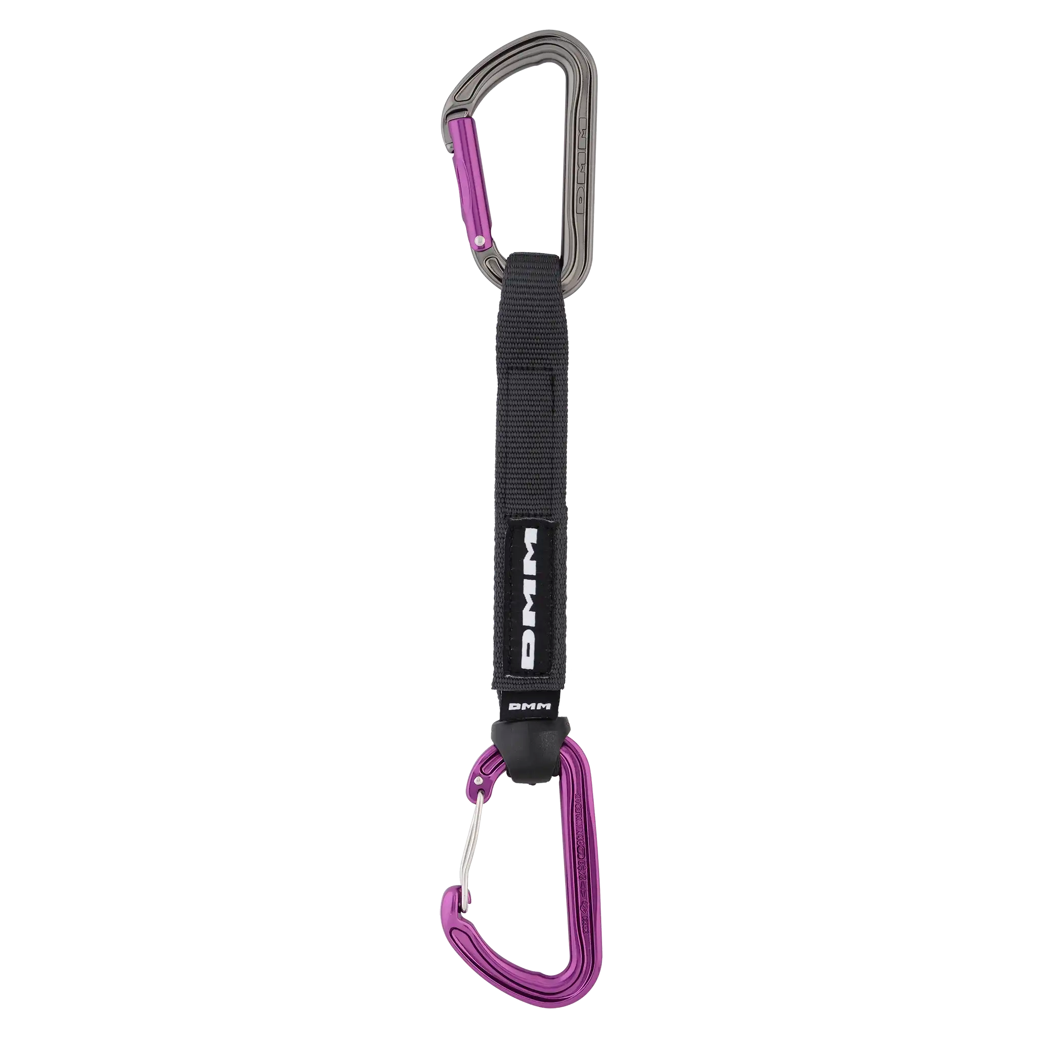 DMM Shadow Hybrid dégaine escalade 12 cm bleu violet