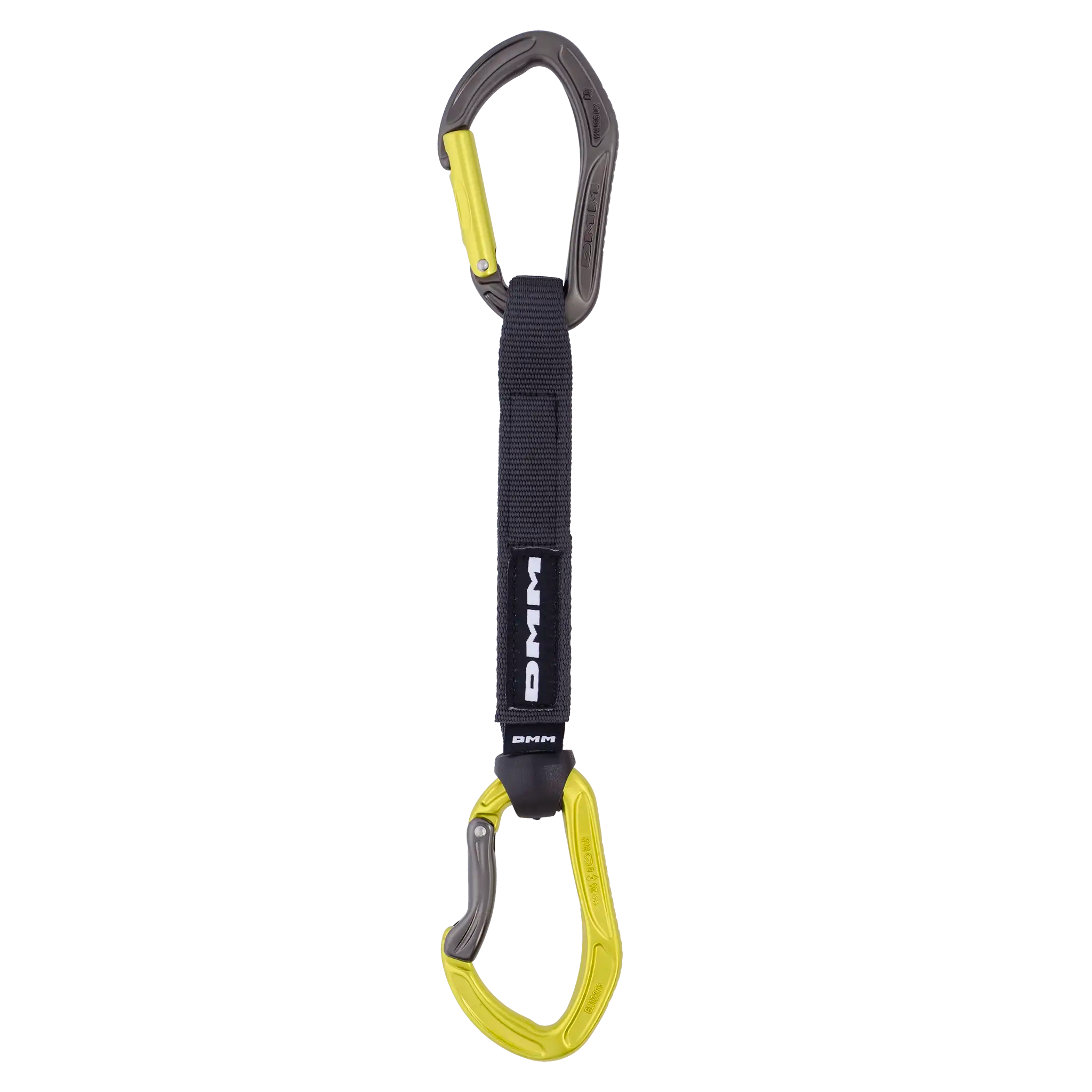 DMM Alpha Sport dégaine escalade 12 cm lime 1 pièce