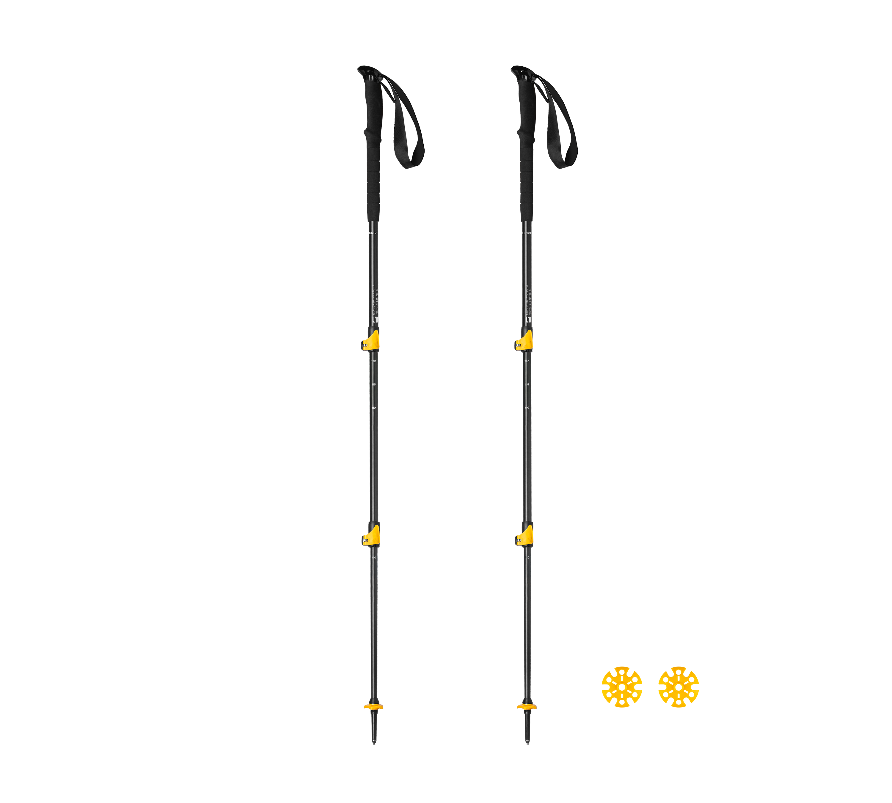 Grivel Explorer Vario 3 bâtons trekking réglables