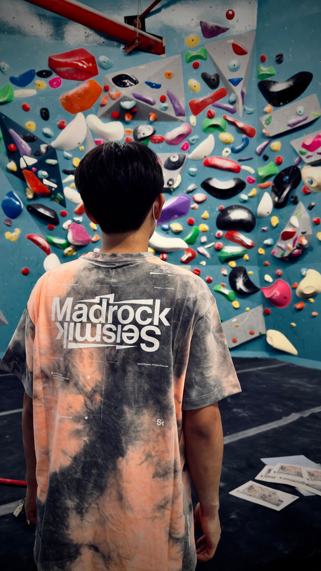 Mad Rock Seismik Ash Amber t-shirt ambre M