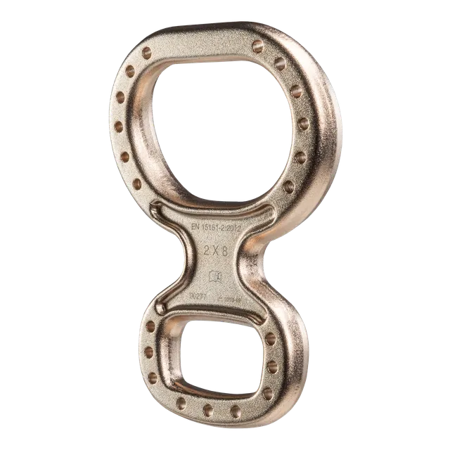 Grivel 2X8 descendeur huit double freinage