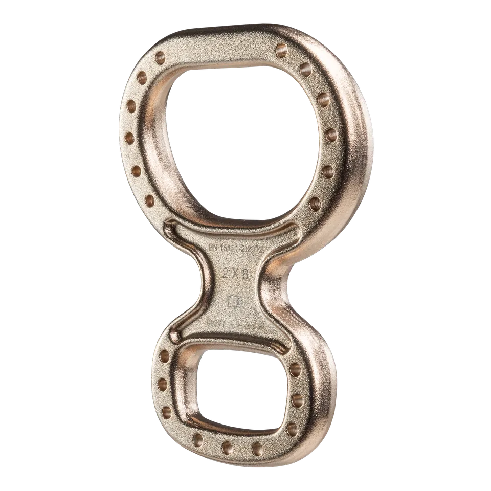 Grivel 2X8 descendeur huit double freinage