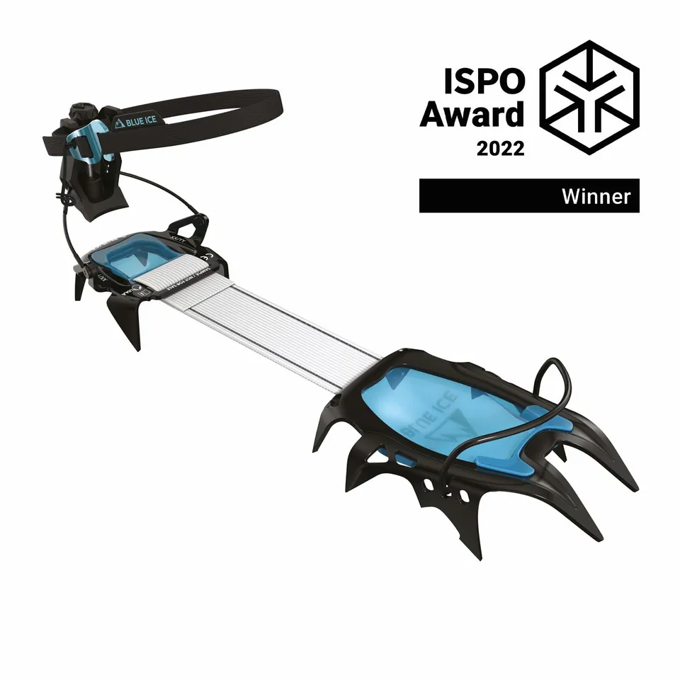 Blue Ice Harfang Alpine crampons alpinisme 12 pointes