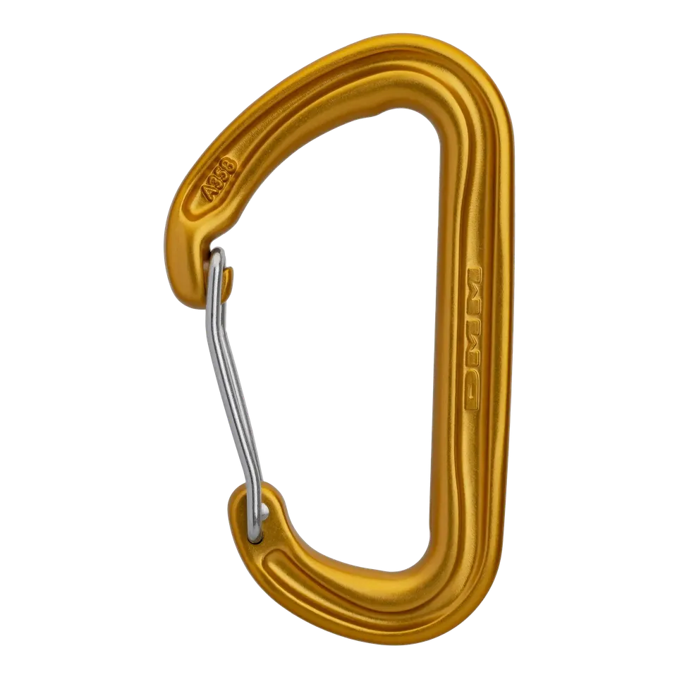 DMM Spectre 2 mousqueton doré doigt fil