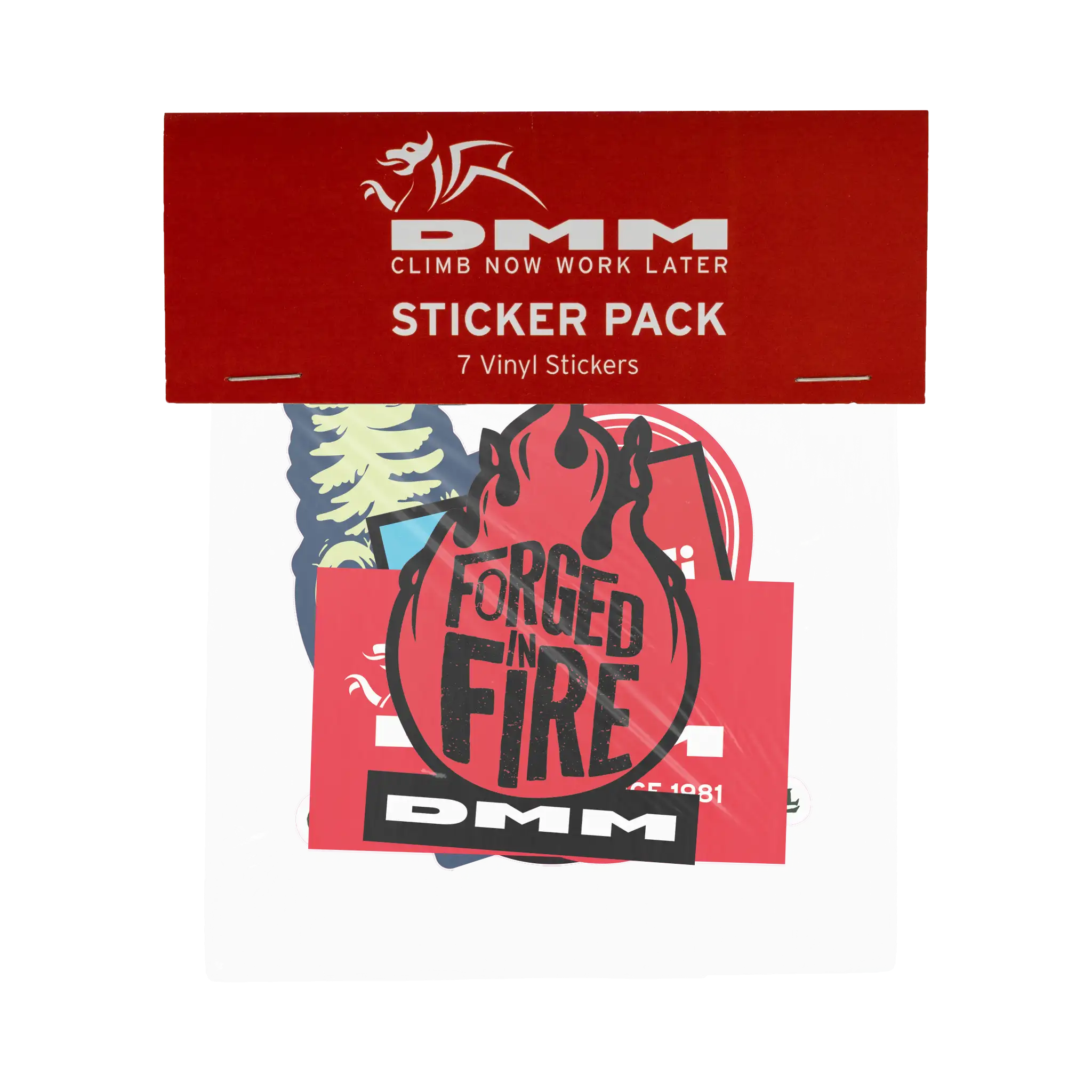 DMM Professional Sticker Pack autocollants 7 pièces logos