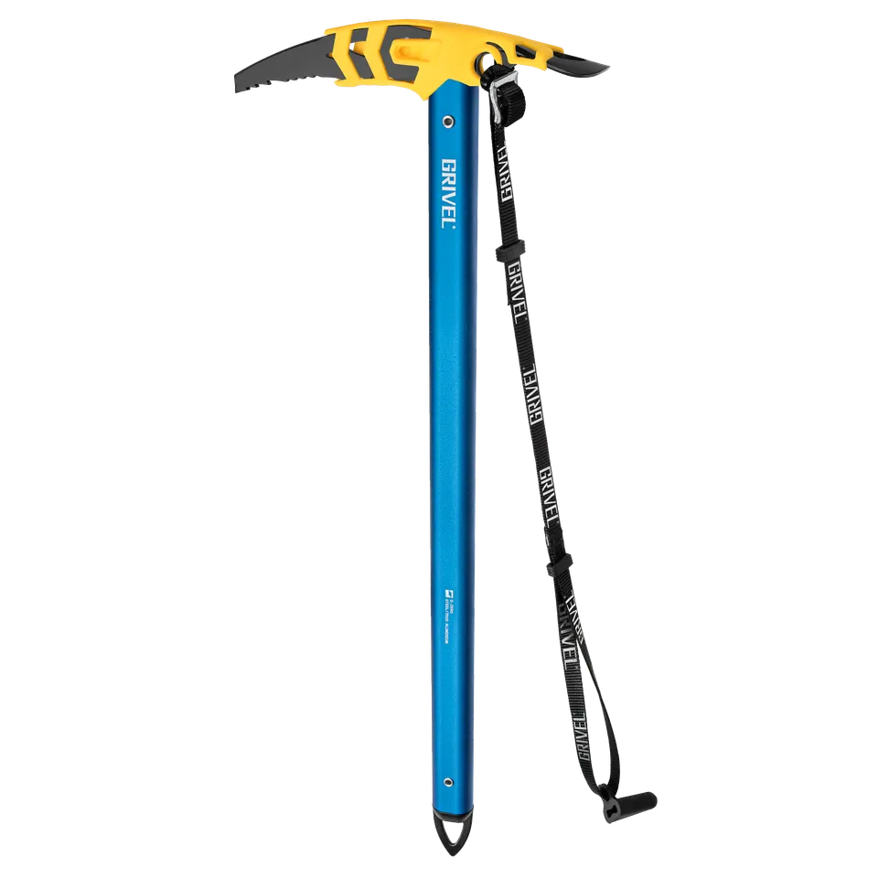 Grivel G Zero piolet alpinisme 58 cm bleu dragonne