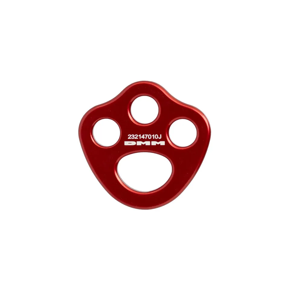 DMM XSRE Rig Plate plaque rigging rouge