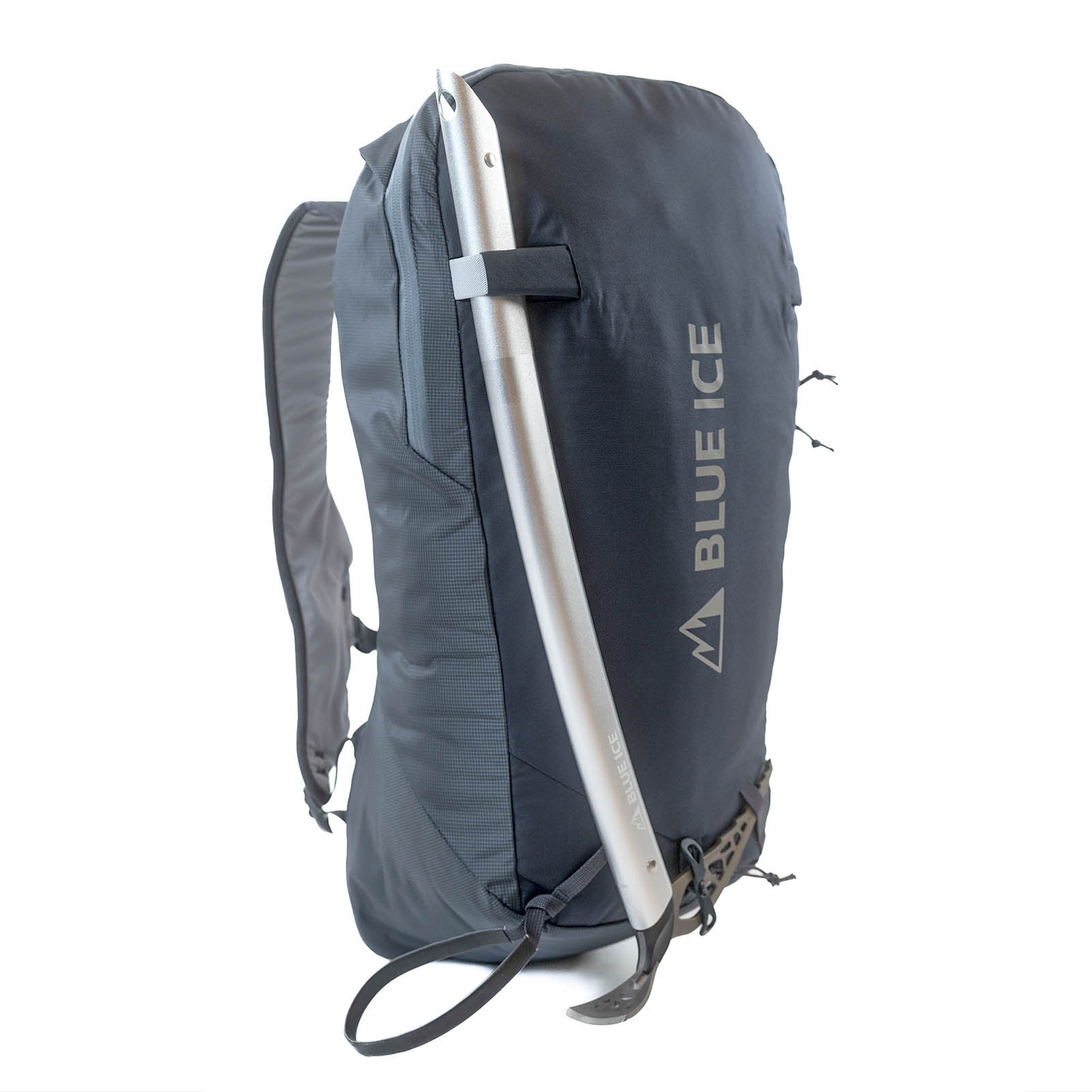 Blue Ice Taka 30 Sac ski rando Gris Glacier accès crampons