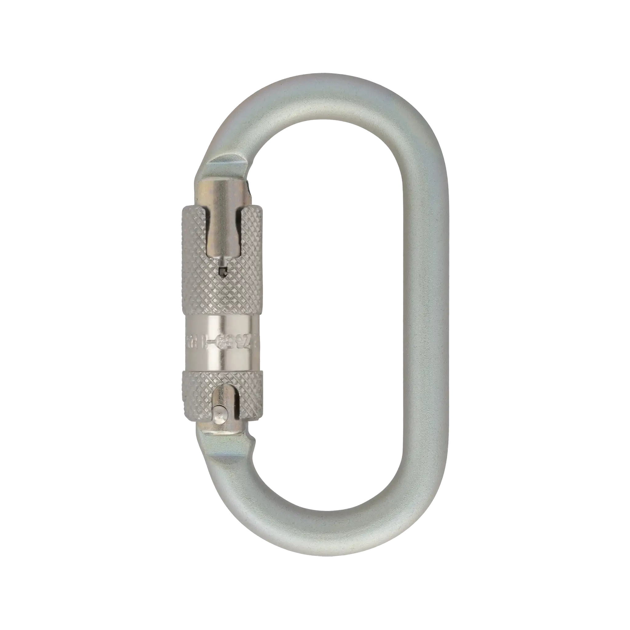 DMM Oval mousqueton acier 10 mm Screwgate symétrique