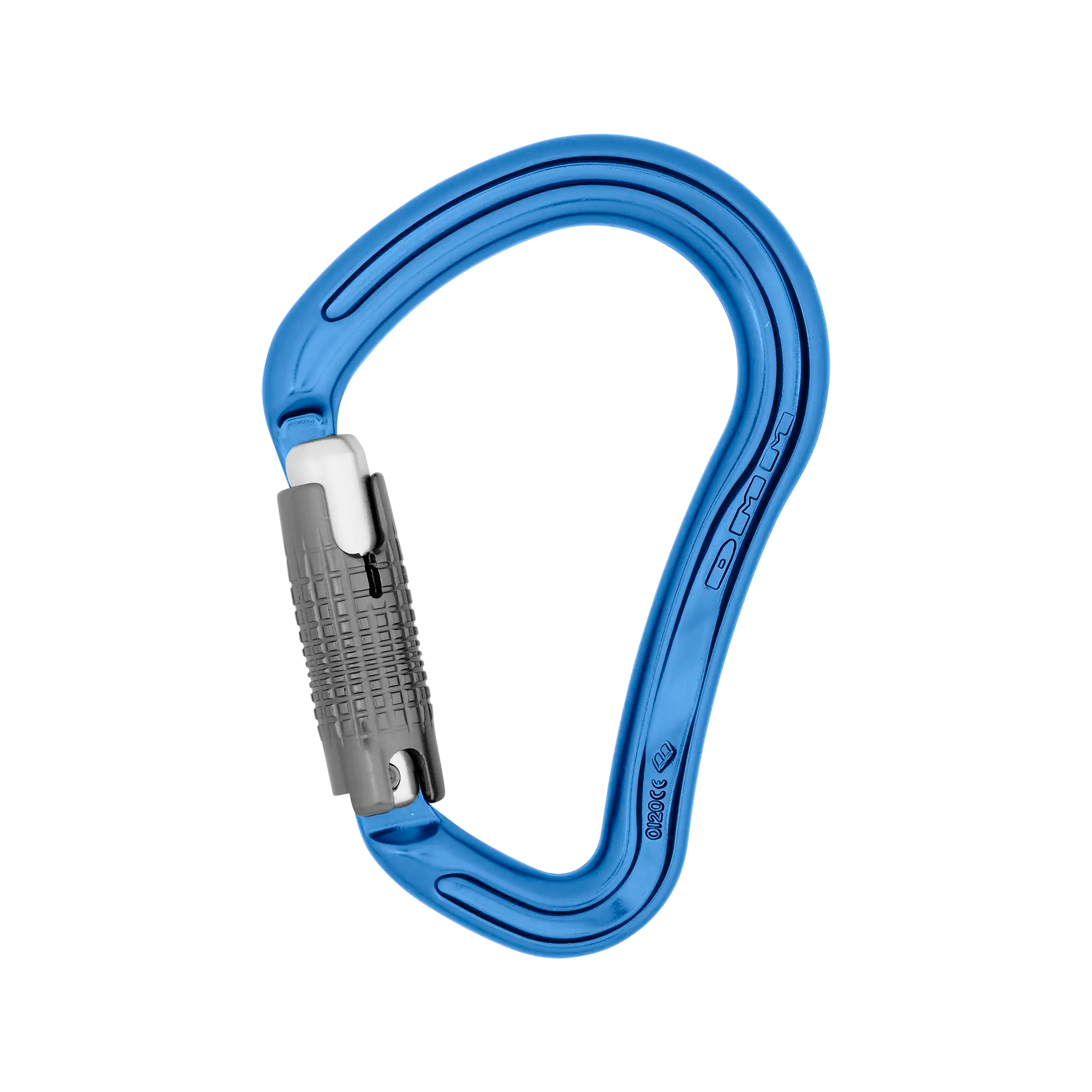 DMM Boa mousqueton HMS Kwiklock gris mat