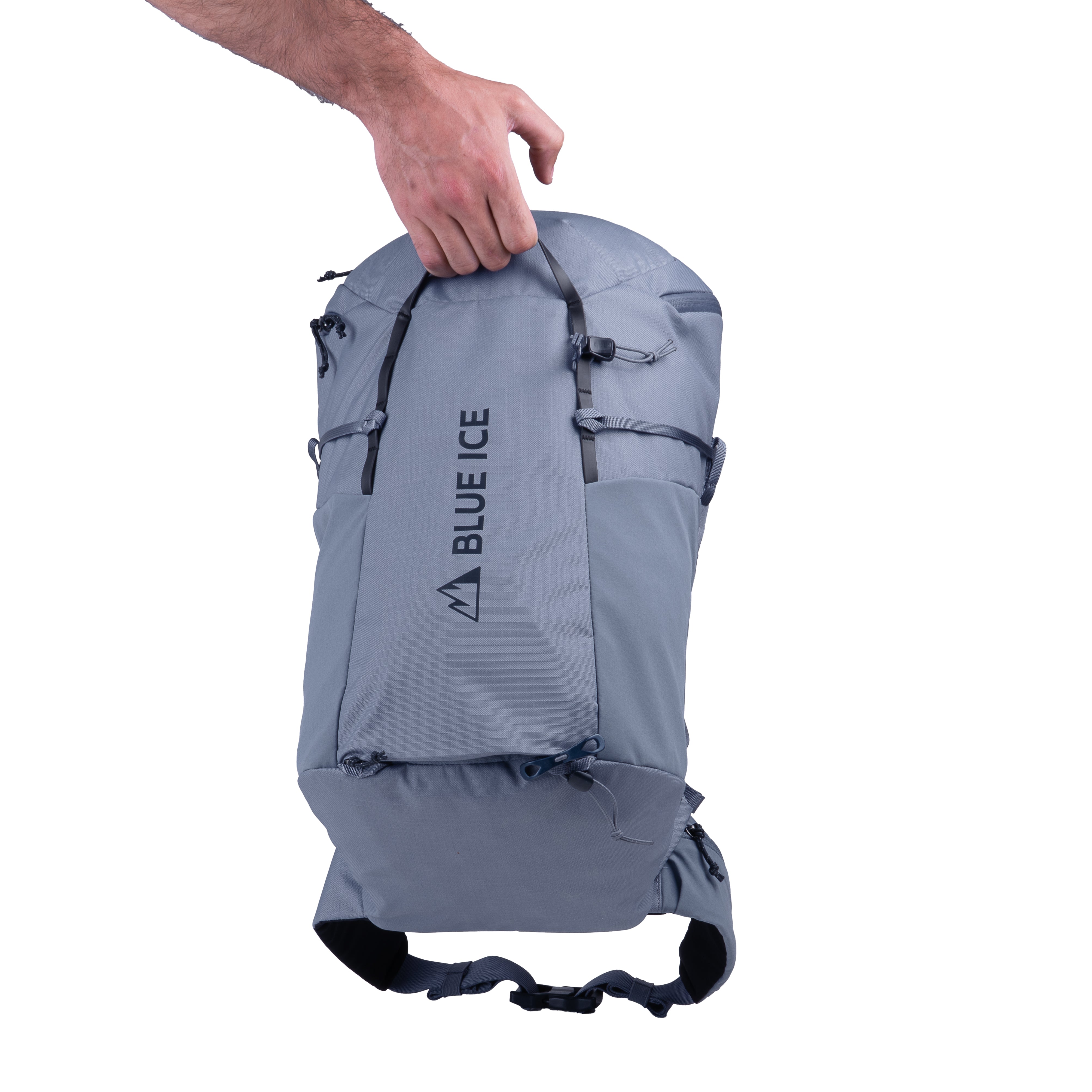 Blue Ice Prisma 30 sac escalade 30 L Folkstone Grey