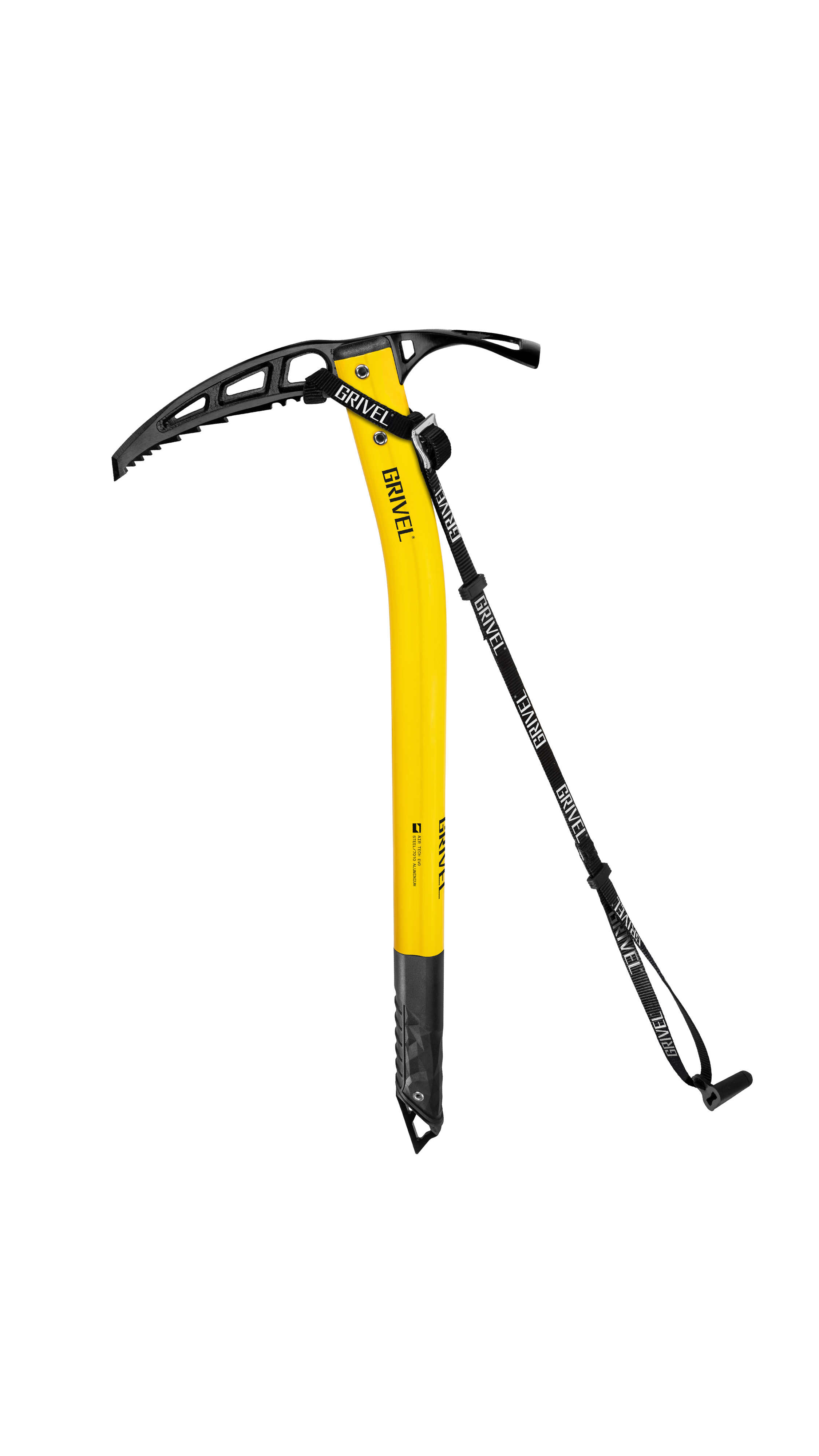 Grivel Air Tech Evo piolet alpinisme 53 cm jaune