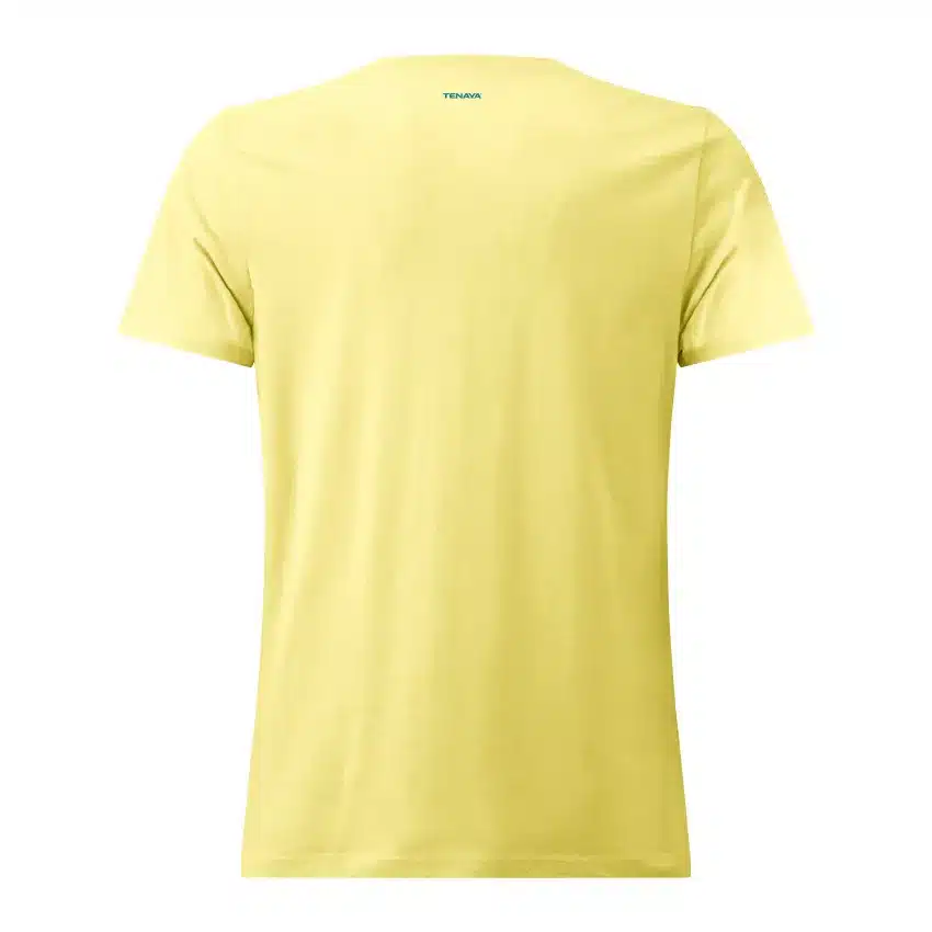 Tenaya Routes t-shirt jaune coton bio