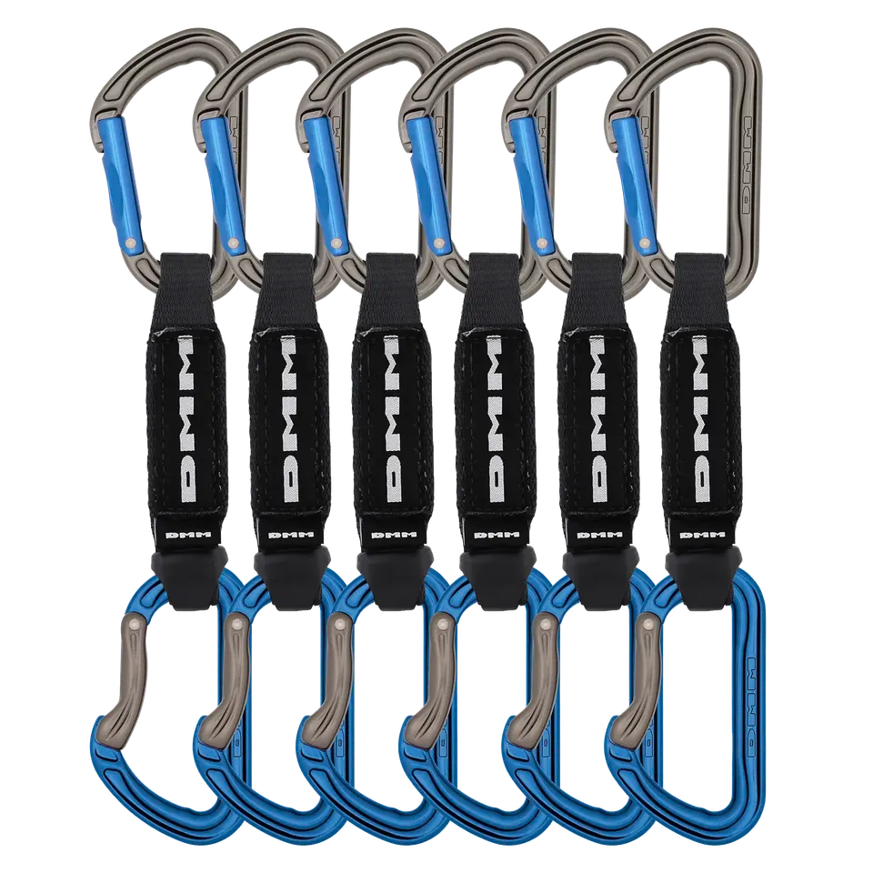 DMM Shadow dégaine escalade bleue 12 cm