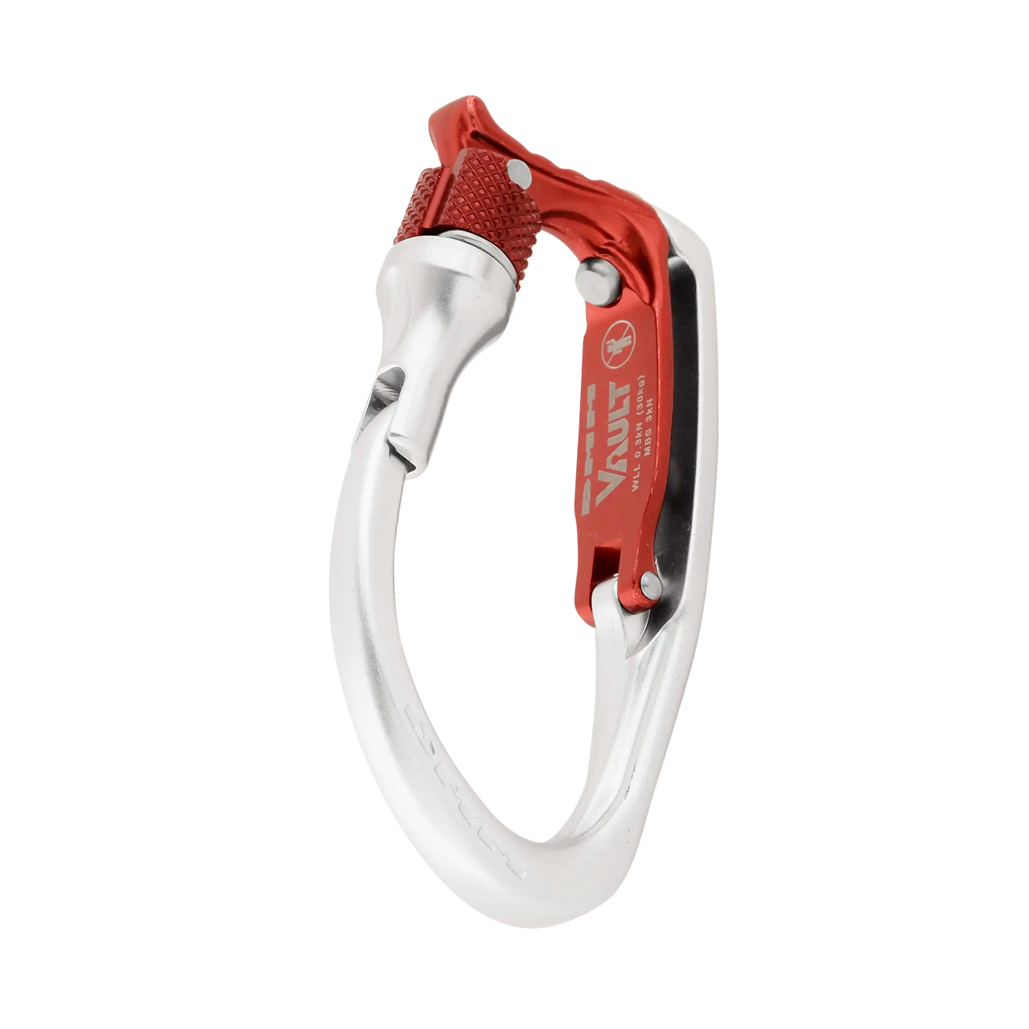 DMM Vault Lock porte-matériel Matt Grey verrouillage alu
