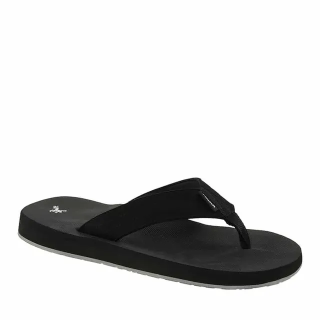 Tenaya Portman claquettes noir EVA double densité