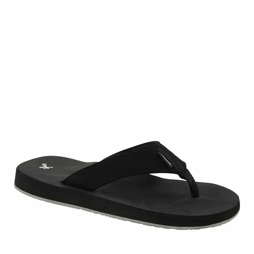 Tenaya Portman claquettes noir EVA double densité