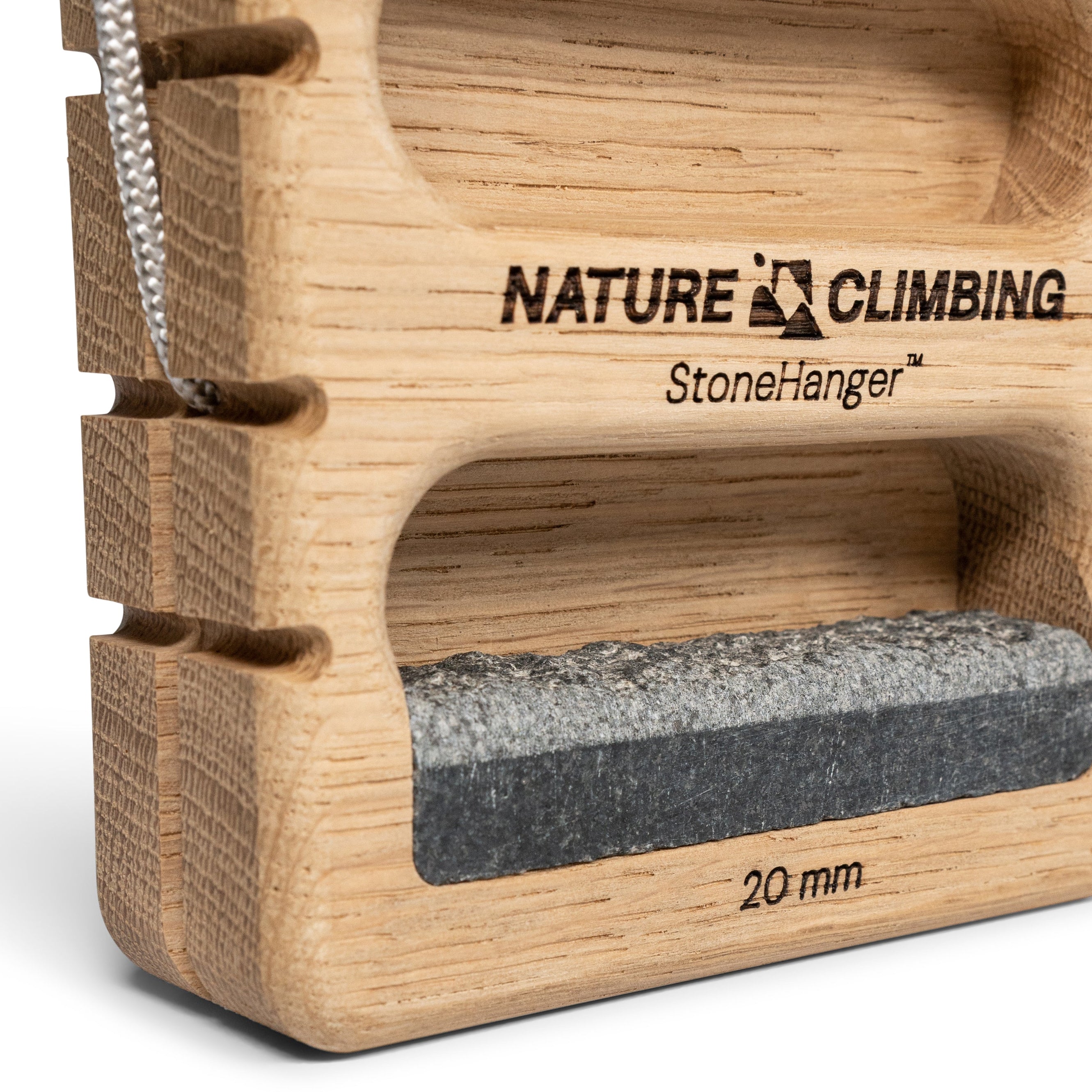 Nature Climbing Stone Hanger hangboard portable granite 100kg