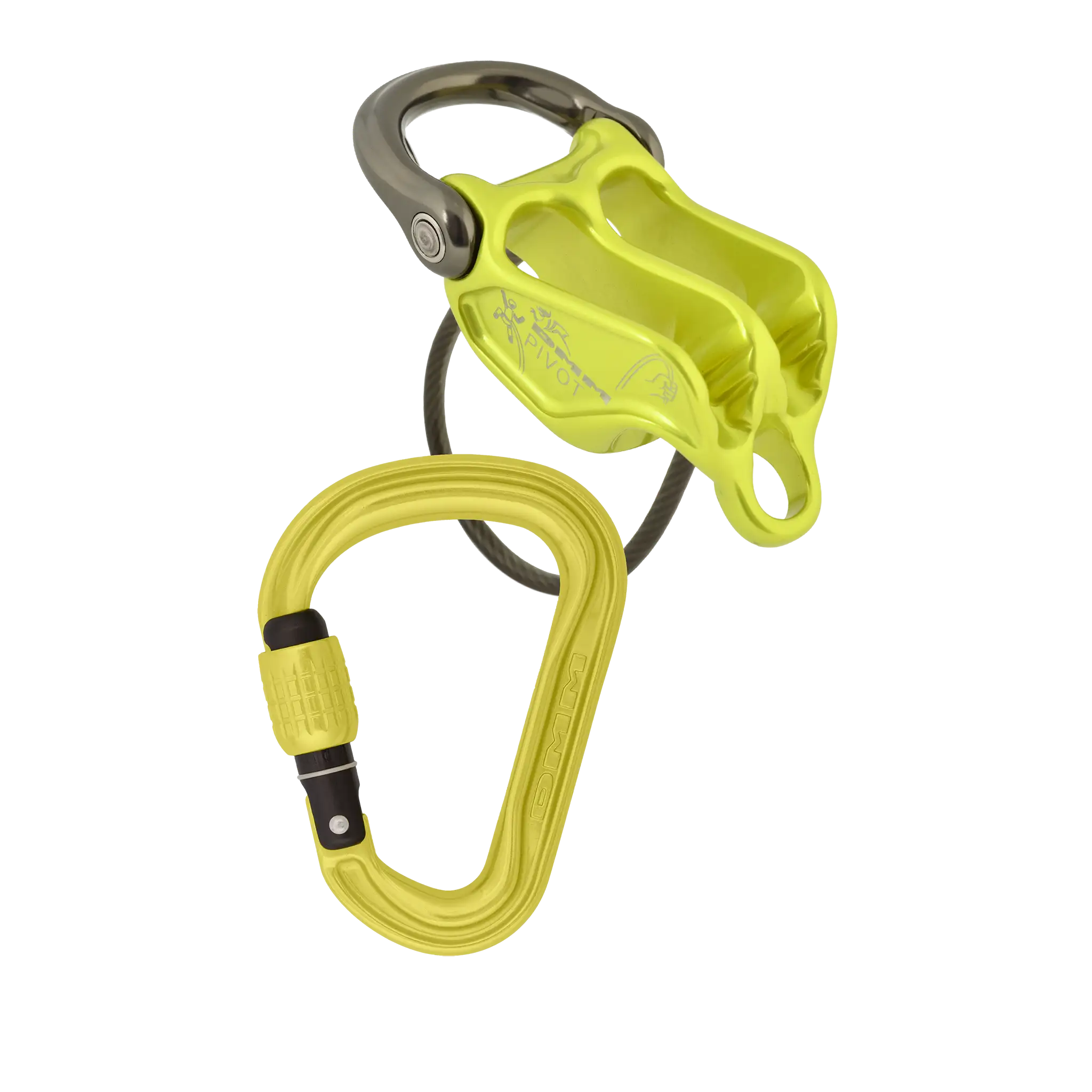 DMM Pivot Phantom HMS Set assureur lime gravé