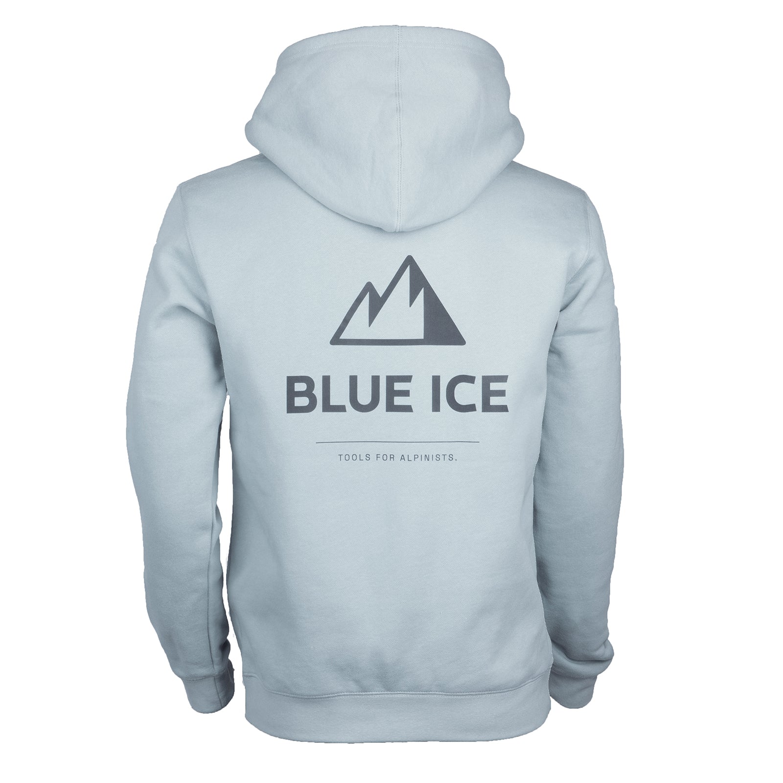 Blue Ice Stencil Hoodie sweat à capuche Smoke coton recyclé
