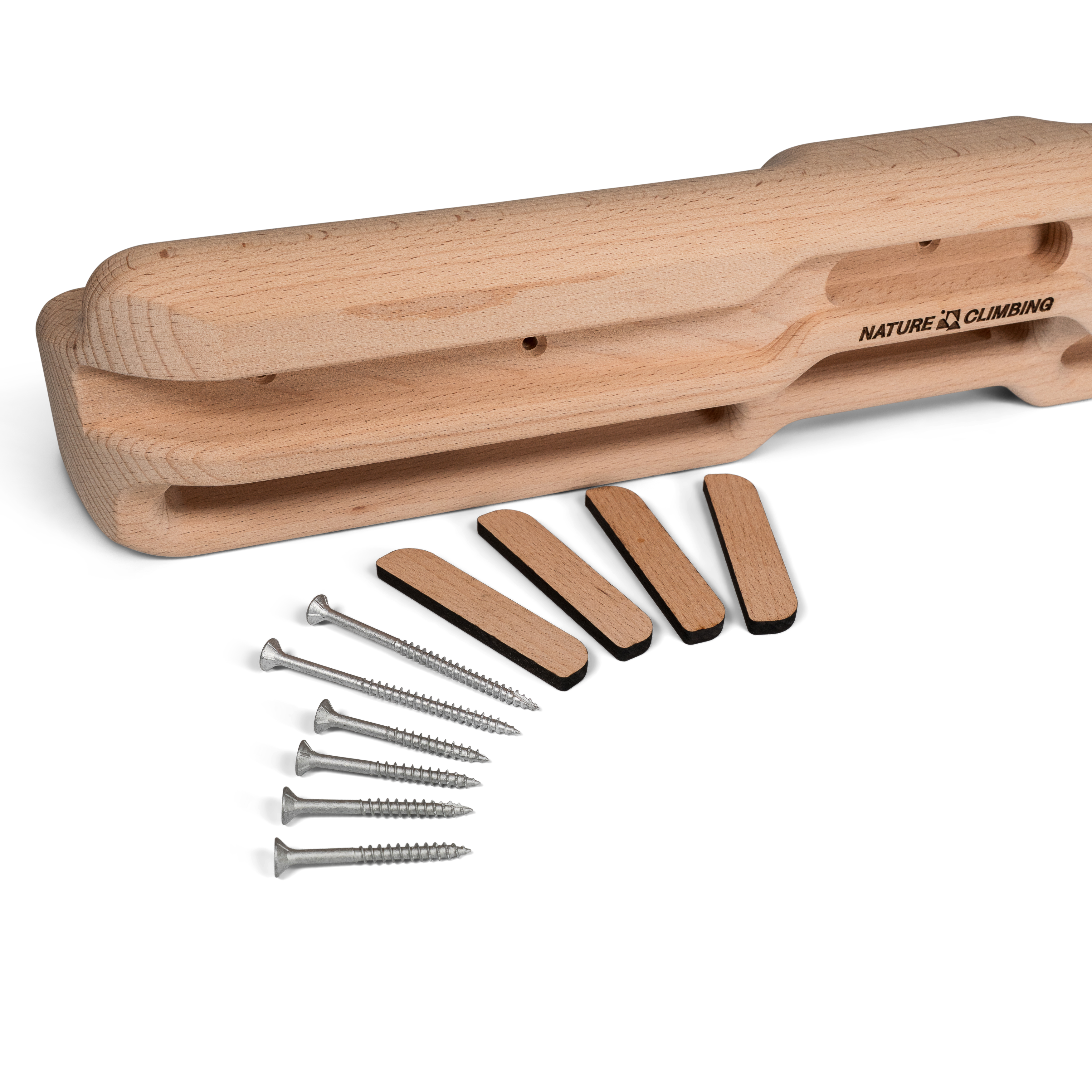 Nature Climbing Board II hangboard hêtre bords doux