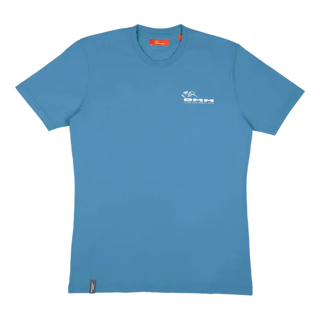 DMM Climb Now Work Later t-shirt homme Cyaneus coton bio