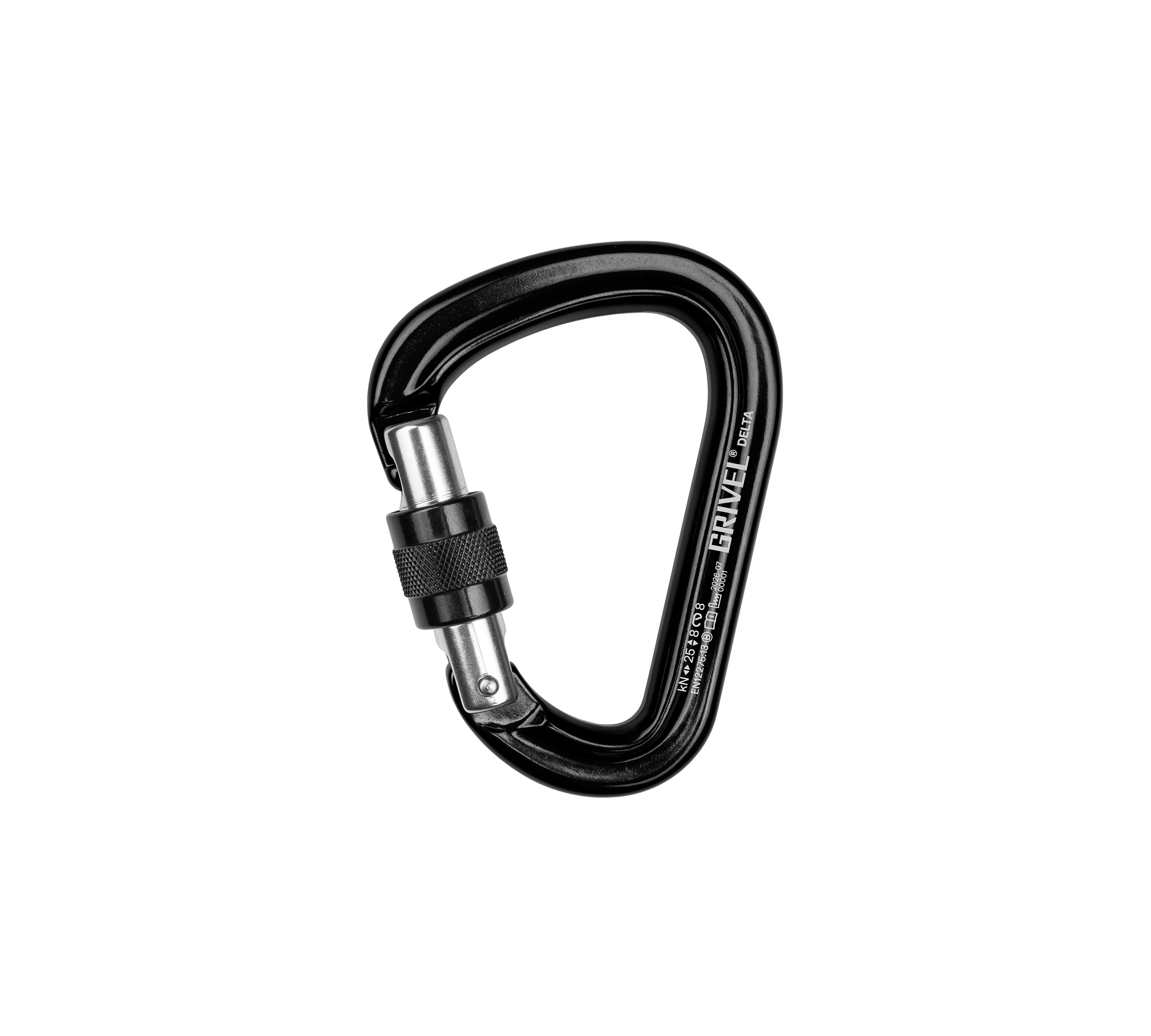Grivel Delta K5N mousqueton à vis poire alu compact