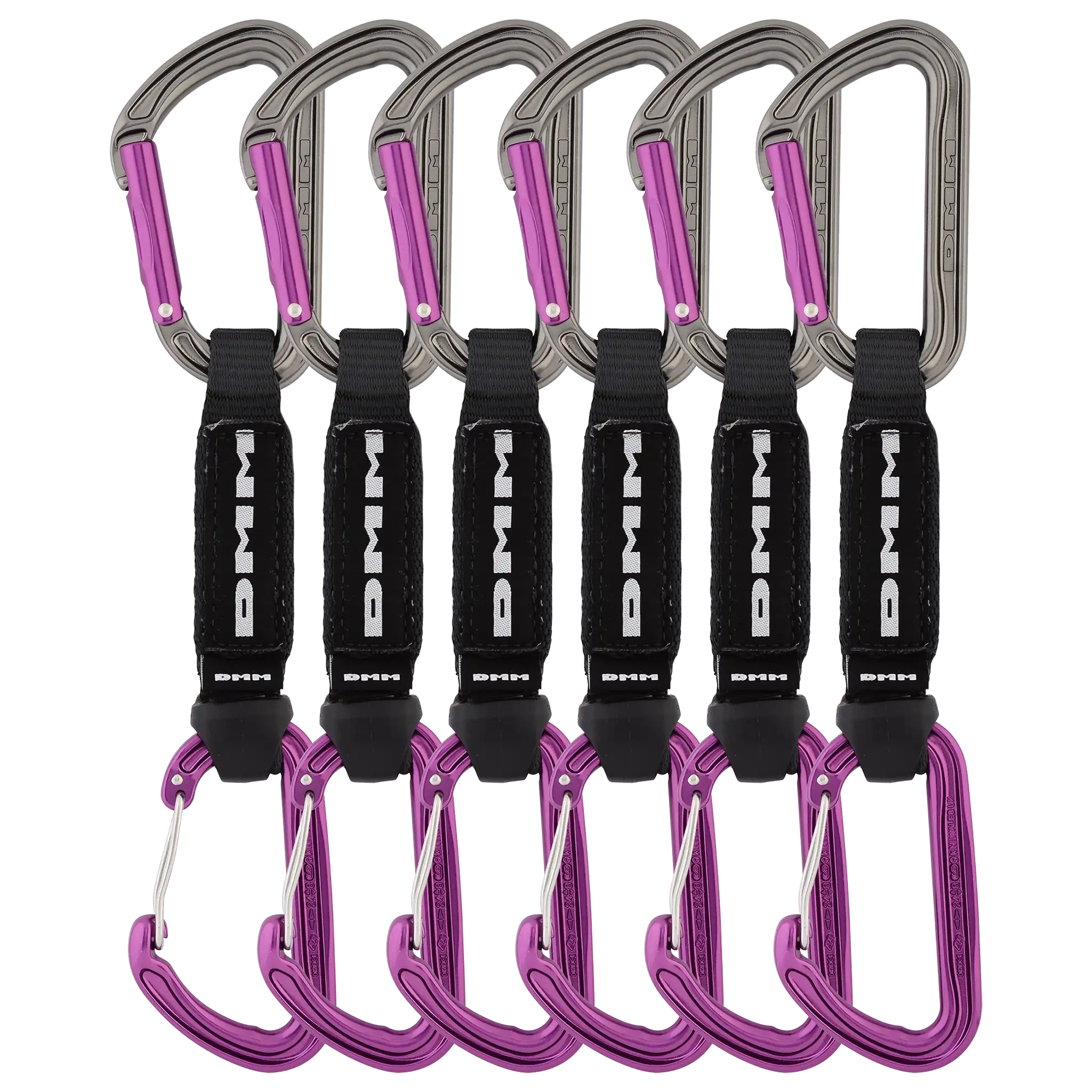 DMM Shadow Hybrid dégaine escalade 12 cm bleu violet