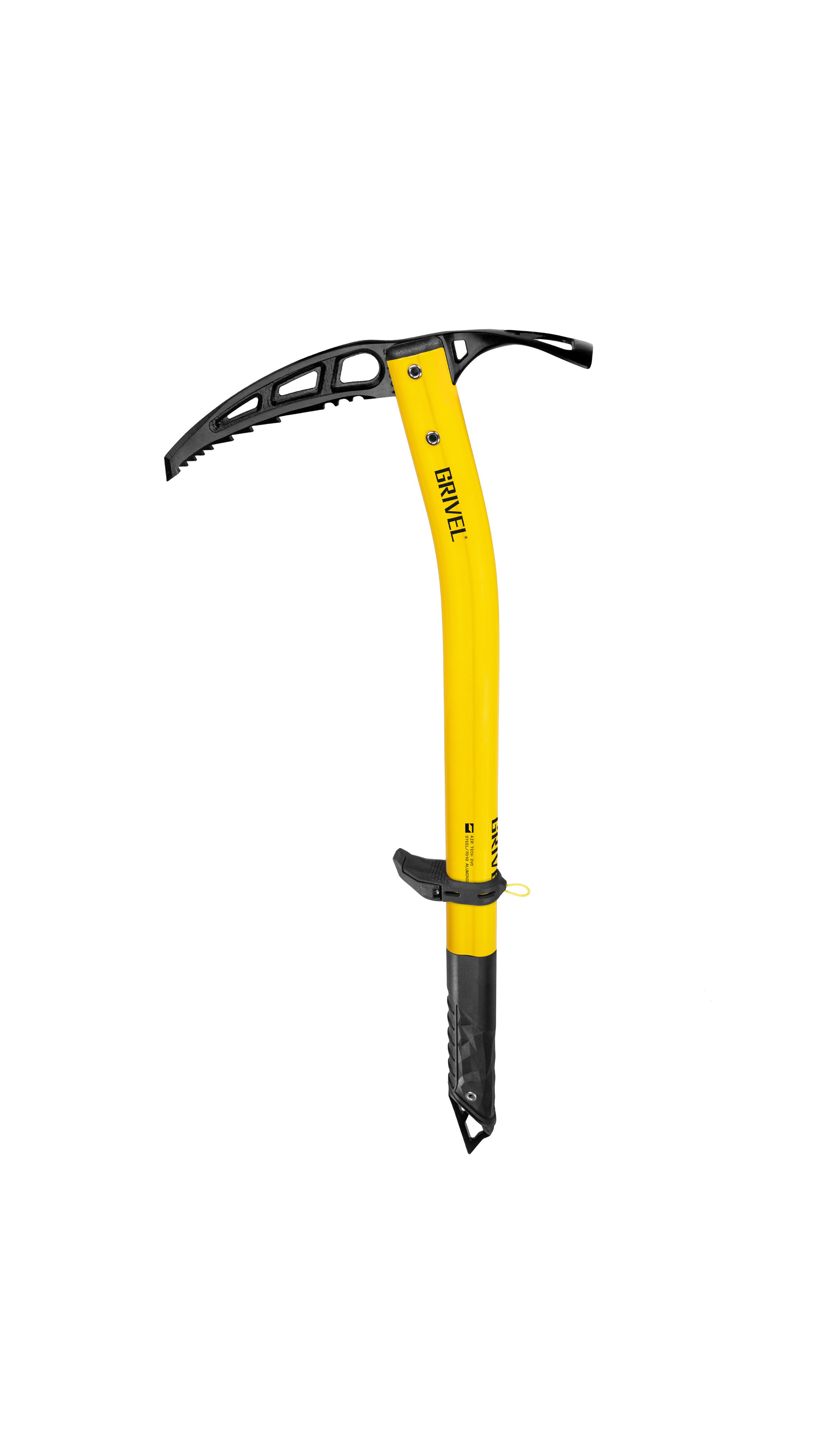 Grivel Air Tech Evo piolet alpinisme 53 cm jaune