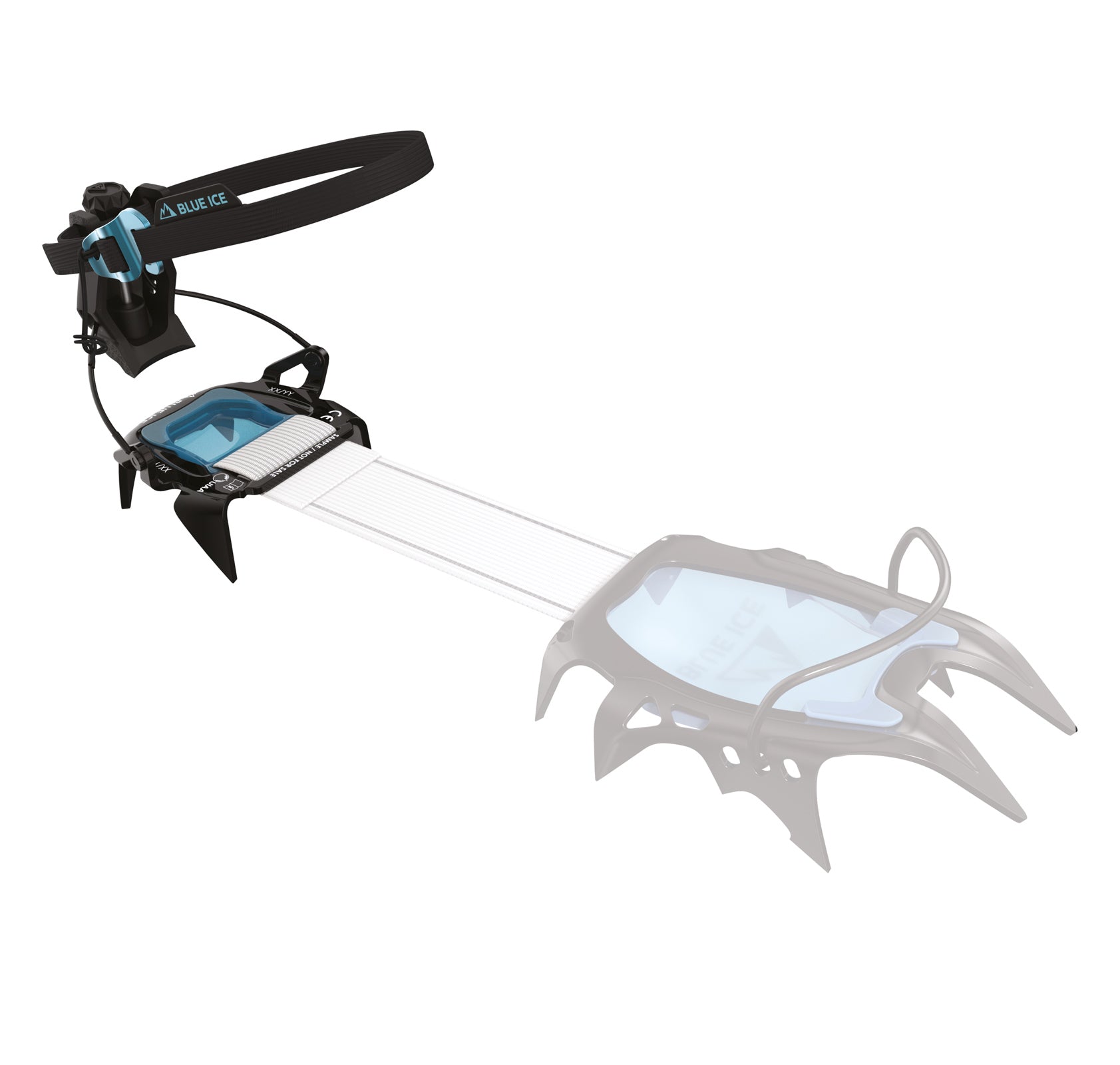 Blue Ice Harfang Alpine crampons alpinisme 12 pointes