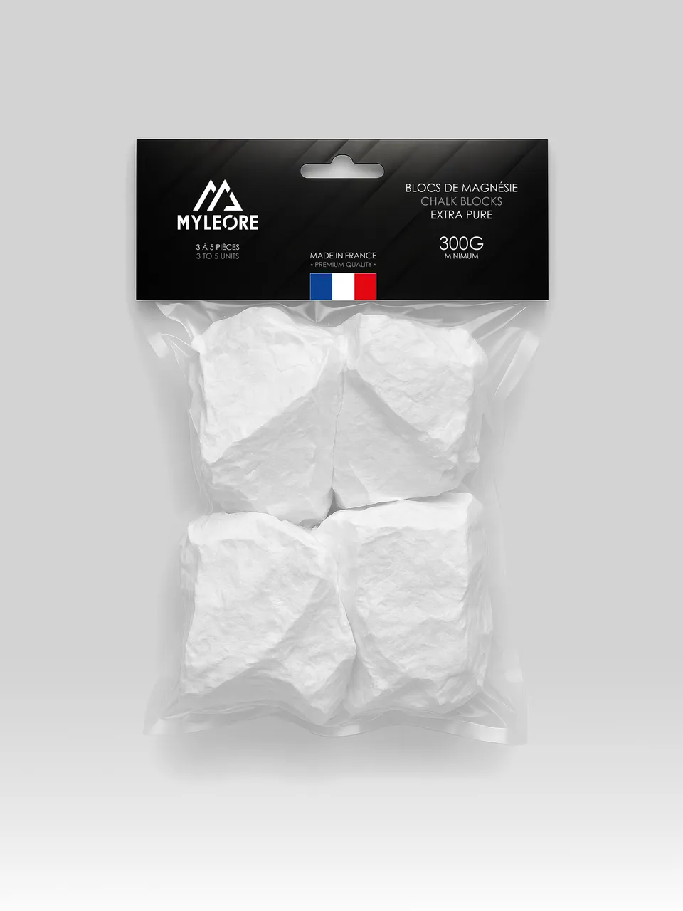 Myleore Bloc 300g Magnésie Éco-Fabriquée