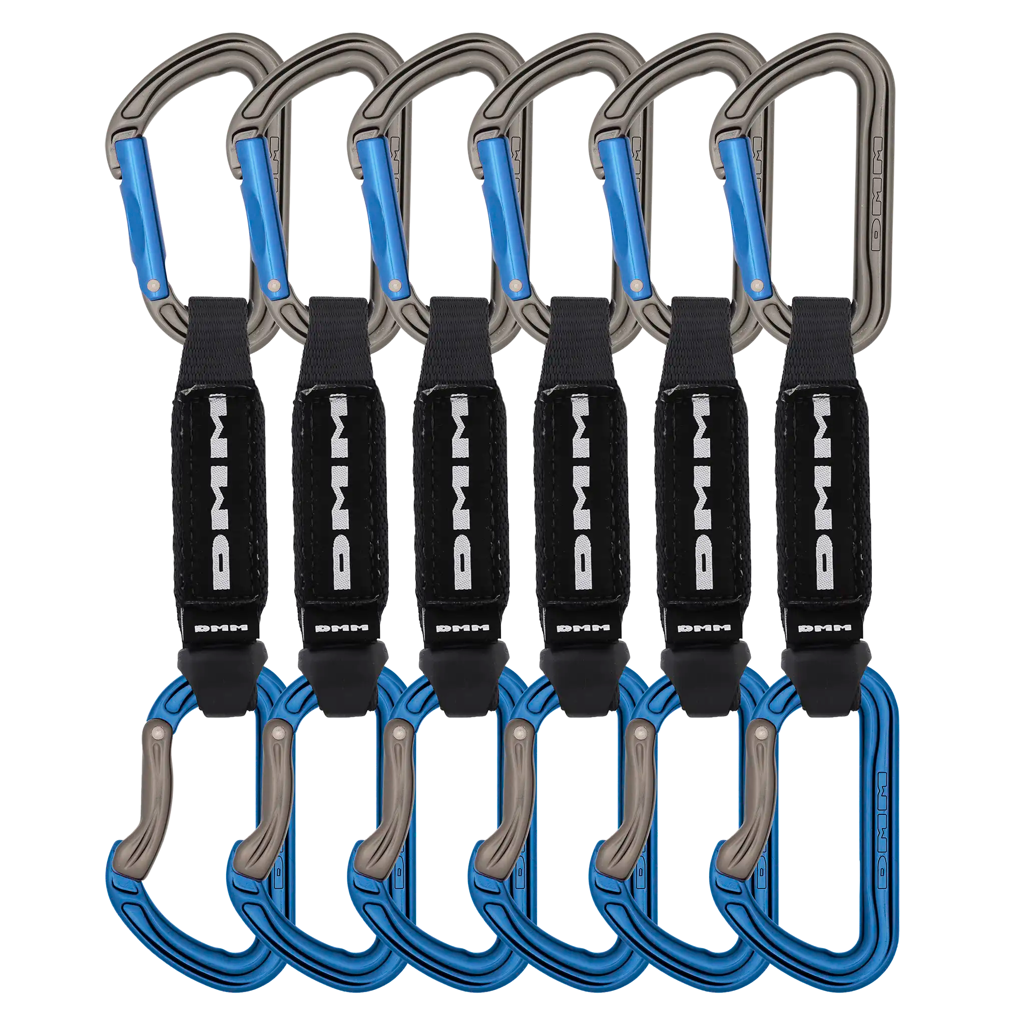 DMM Shadow dégaine 12 cm bleue mousquetons