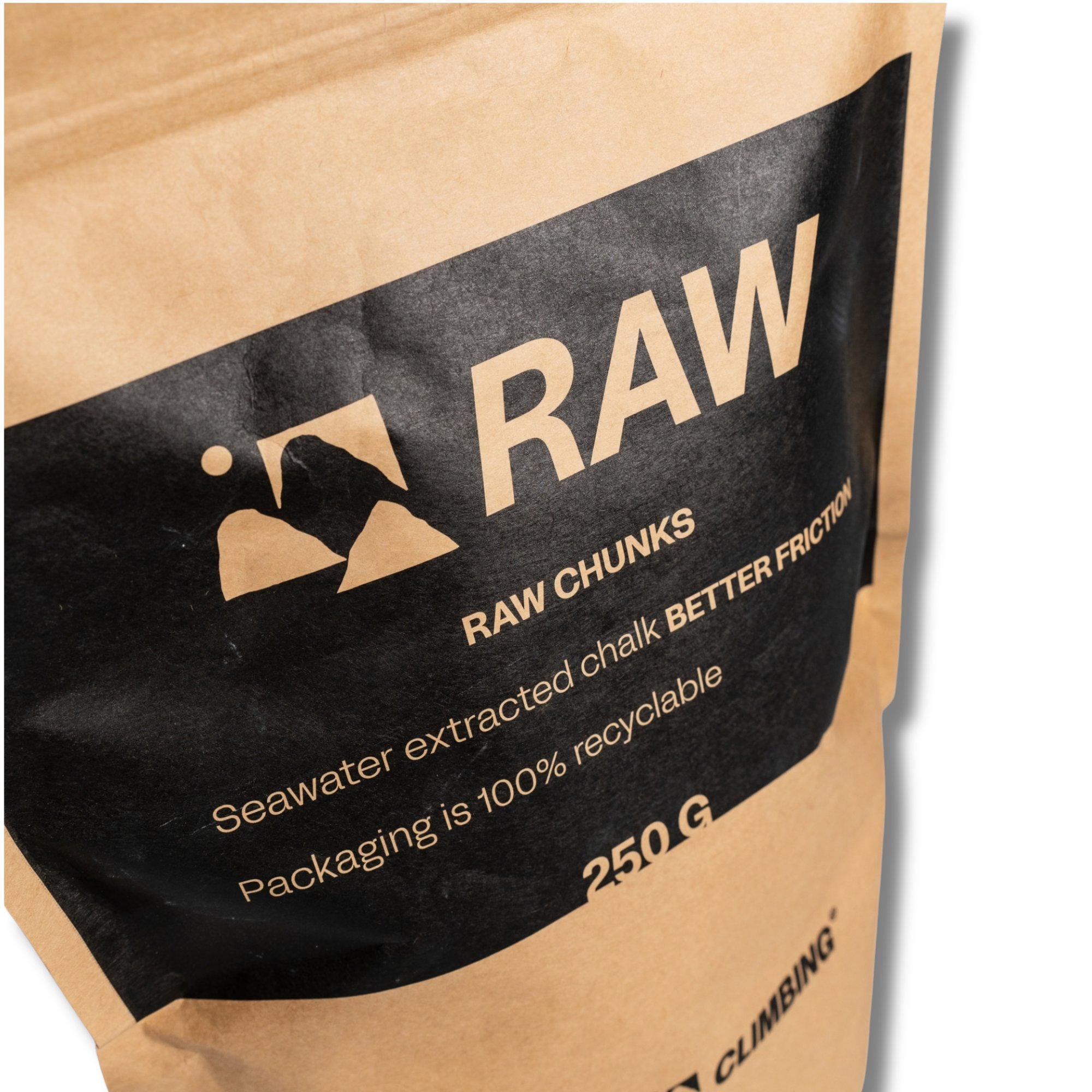 Nature Climbing Raw Chalk magnésie L naturelle haute friction