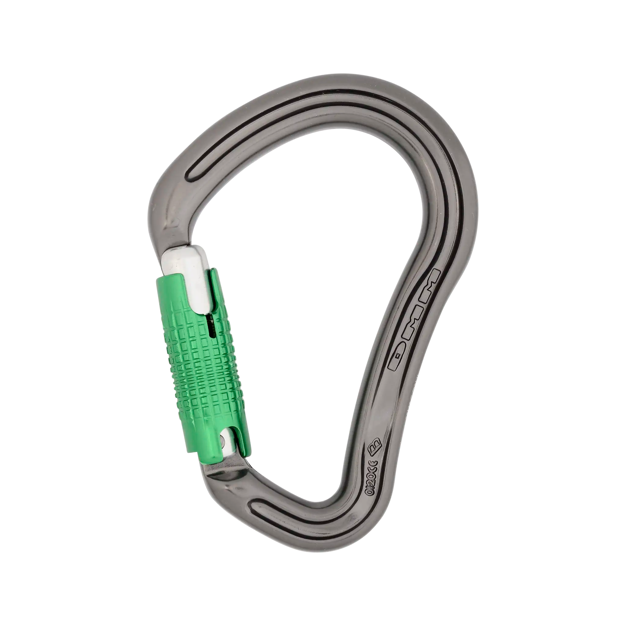 DMM Boa mousqueton HMS Kwiklock gris mat