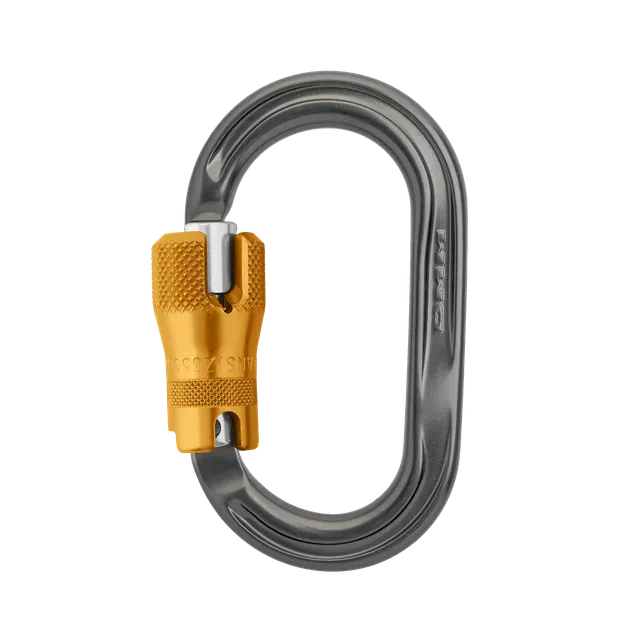 DMM AmericanO mousqueton ovale Locksafe ANSI