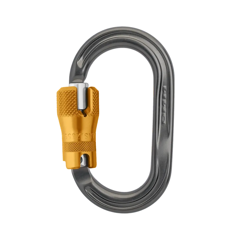 DMM AmericanO mousqueton ovale Locksafe ANSI