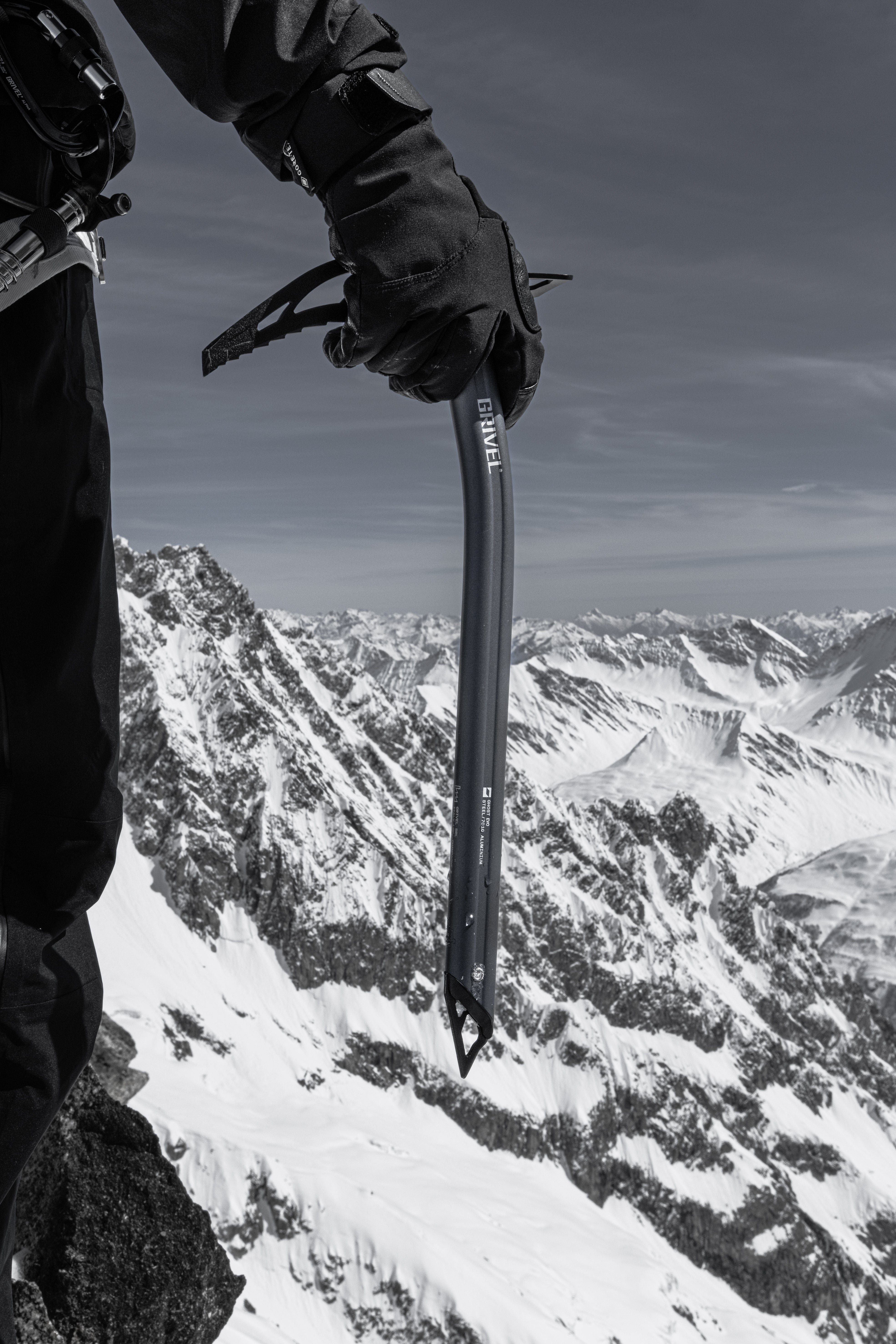Grivel Ghost Evo piolet marteau 50 cm anthracite