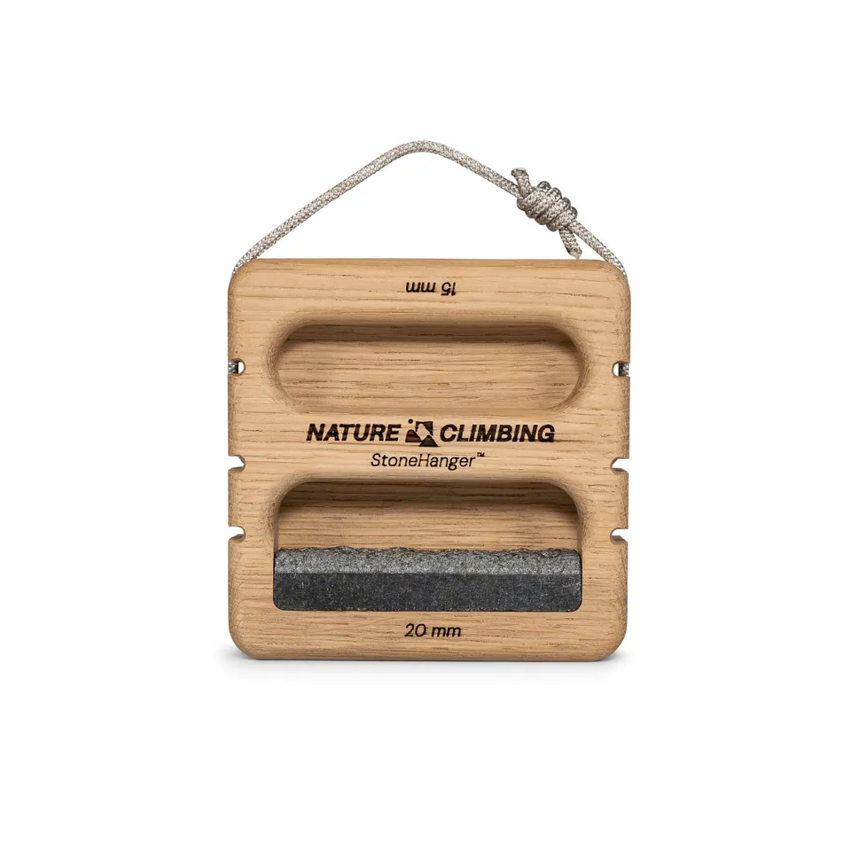 Nature Climbing Stone Hanger hangboard portable granite 100kg