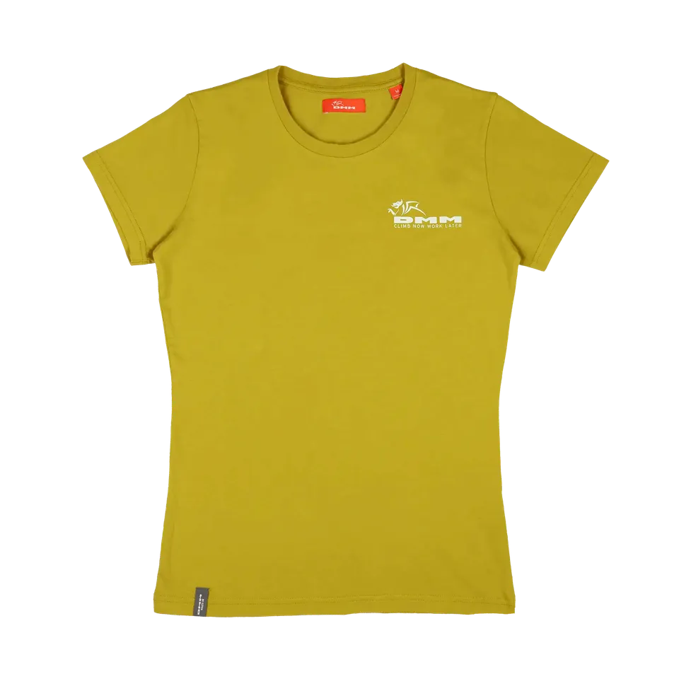 DMM Climb Now Work Later t-shirt femme olive M