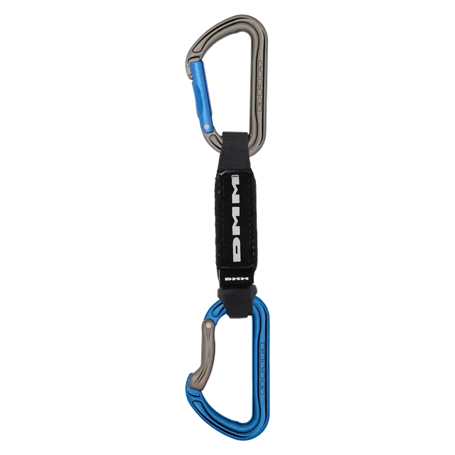 DMM Shadow dégaine 12 cm bleue mousquetons