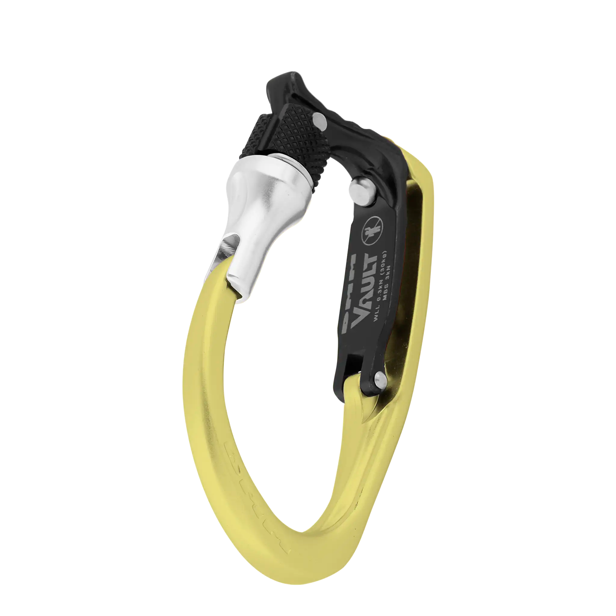 DMM Vault Lock porte-matériel Matt Grey verrouillage alu