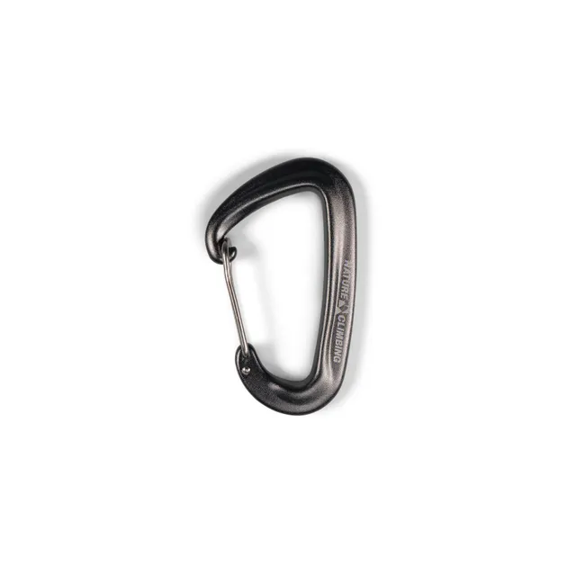 Nature Climbing mousqueton wiregate argent 12 kN training