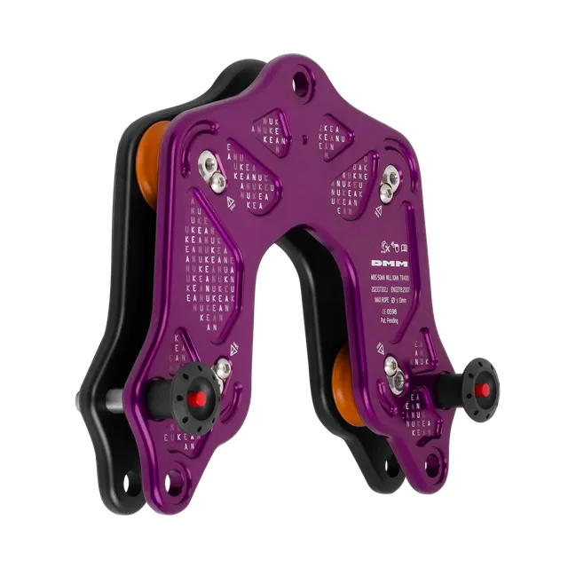 DMM Keanu chariot poulie highline Matt Grey Purple