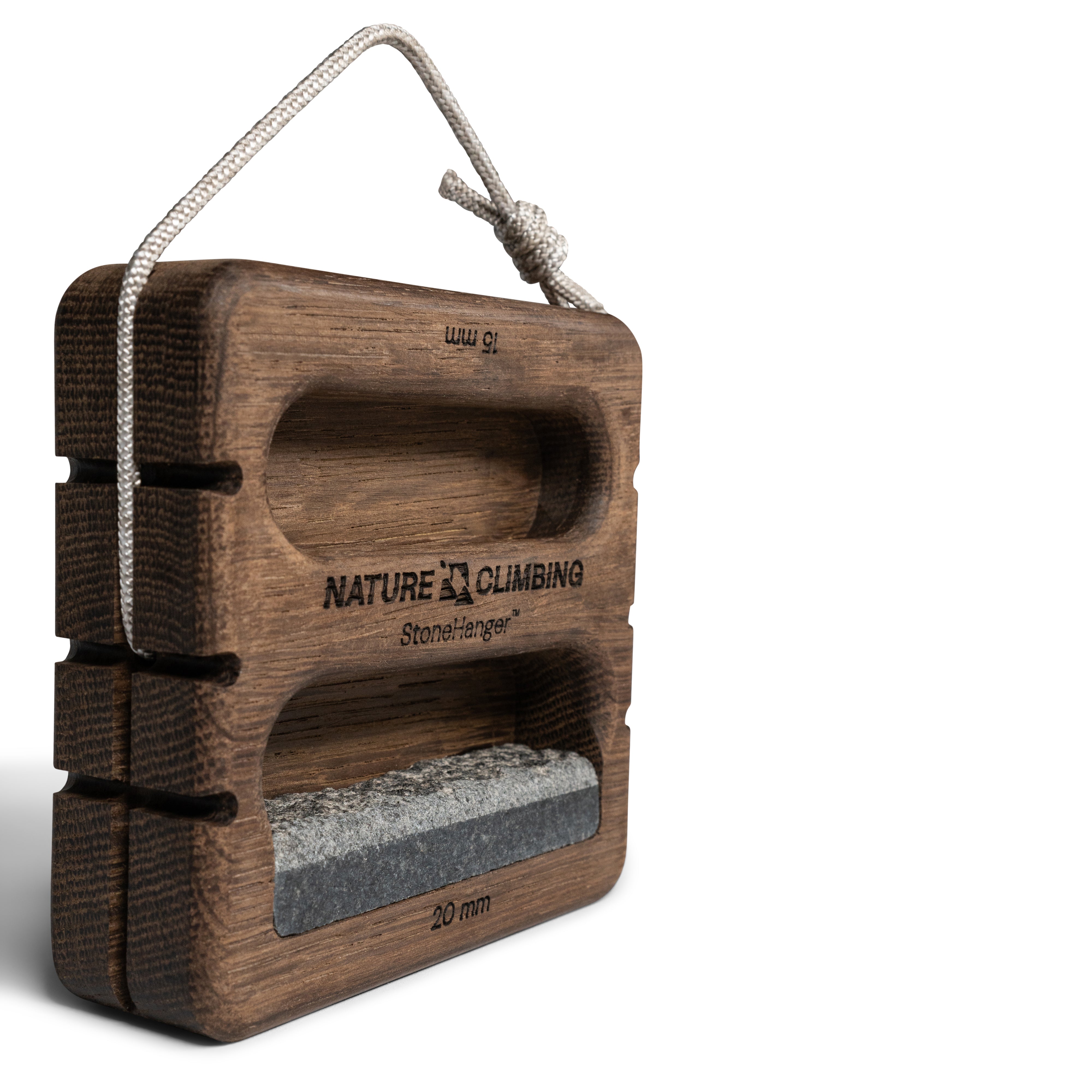 Nature Climbing Stone Hanger Smoked Edition poutre granit