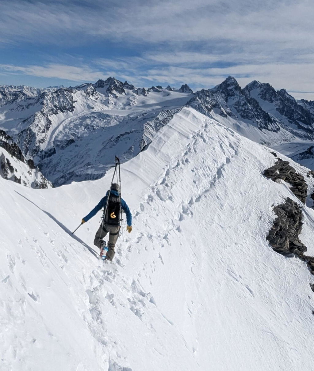 Blue Ice Harfang crampons automatiques uniques