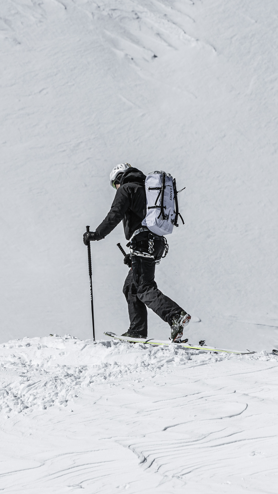 Grivel Anarchist bâton ski alpinisme 125 cm
