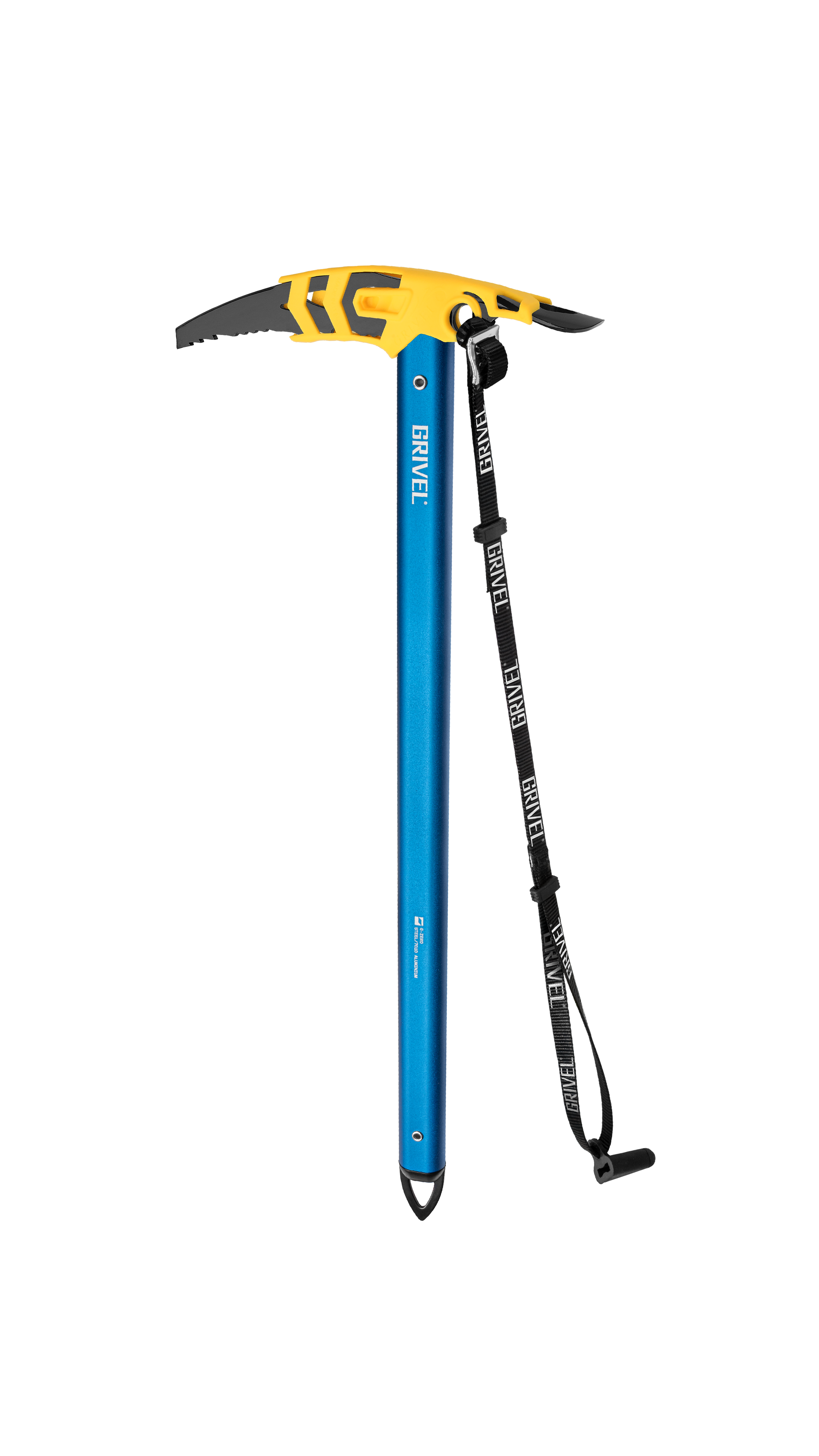 Grivel G Zero piolet alpinisme 58 cm bleu dragonne