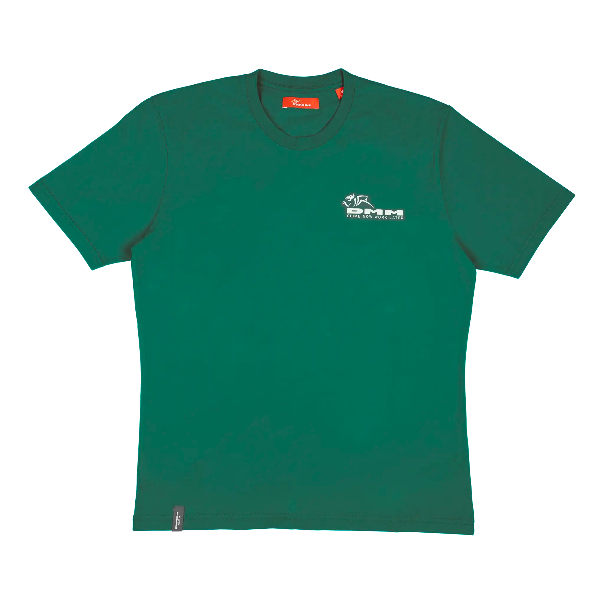 DMM Climb Now Work Later t-shirt coton bio noir M