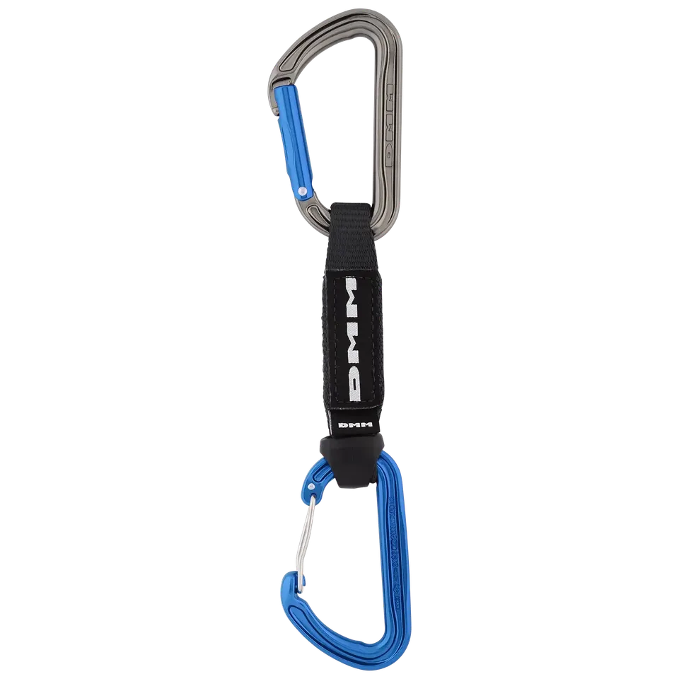 DMM Shadow Hybrid dégaine escalade 12 cm bleu violet